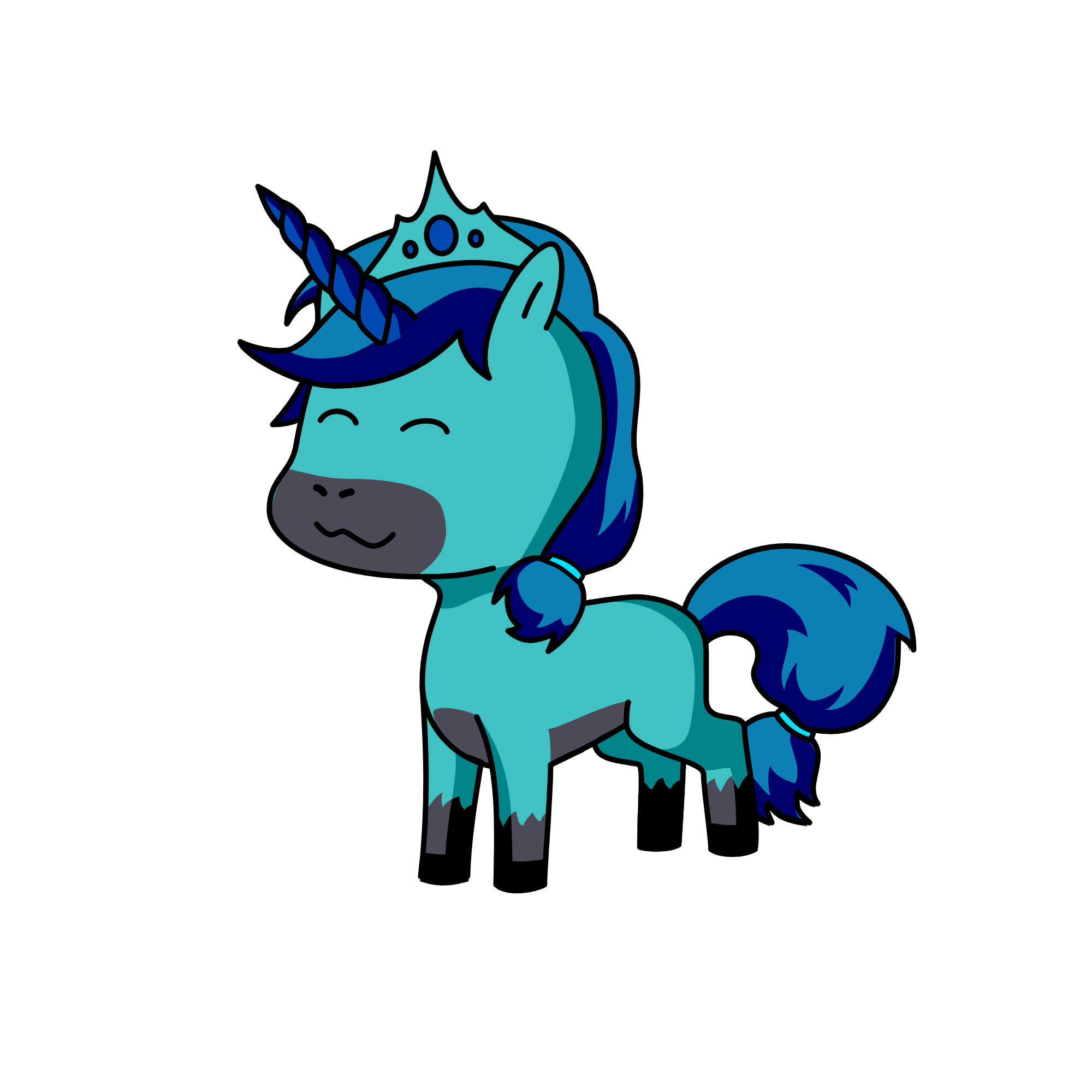 Prinses eve, the unicorn