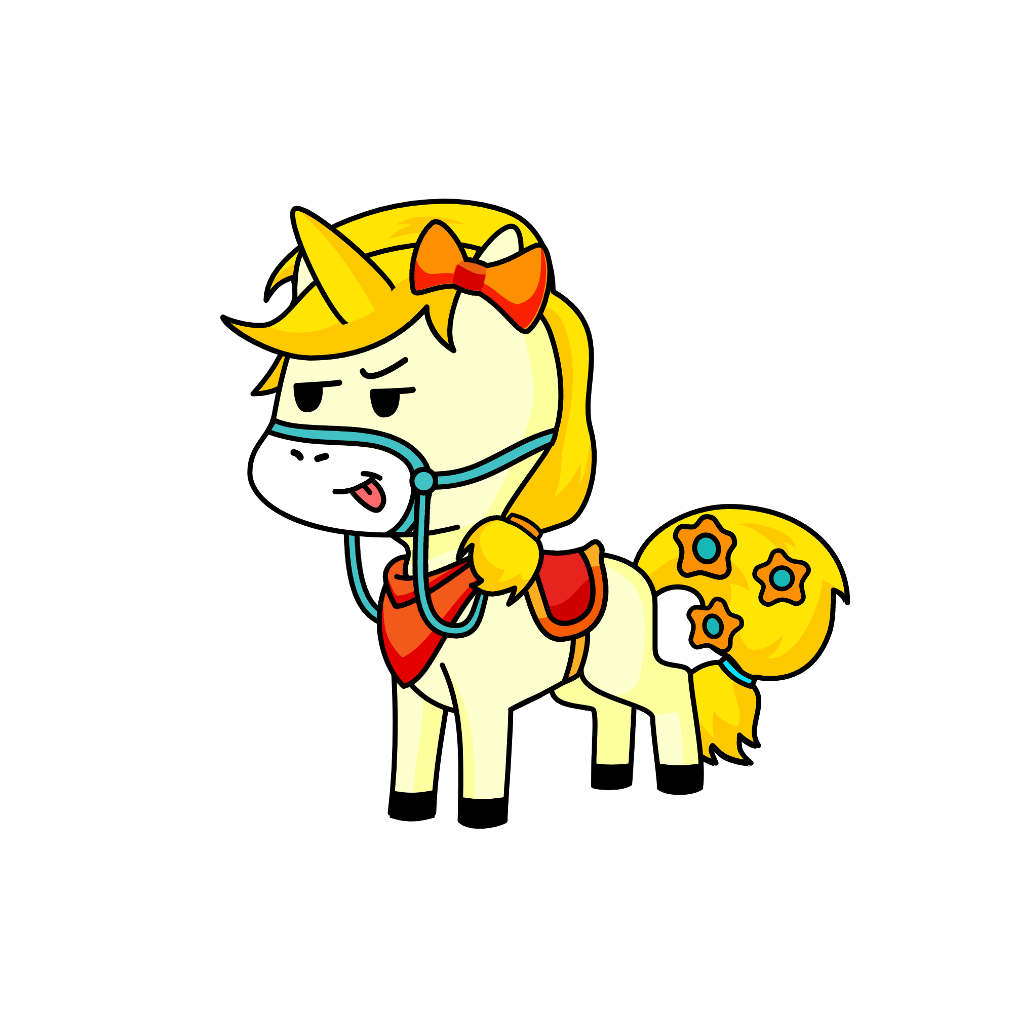 Yorra, the unicorn