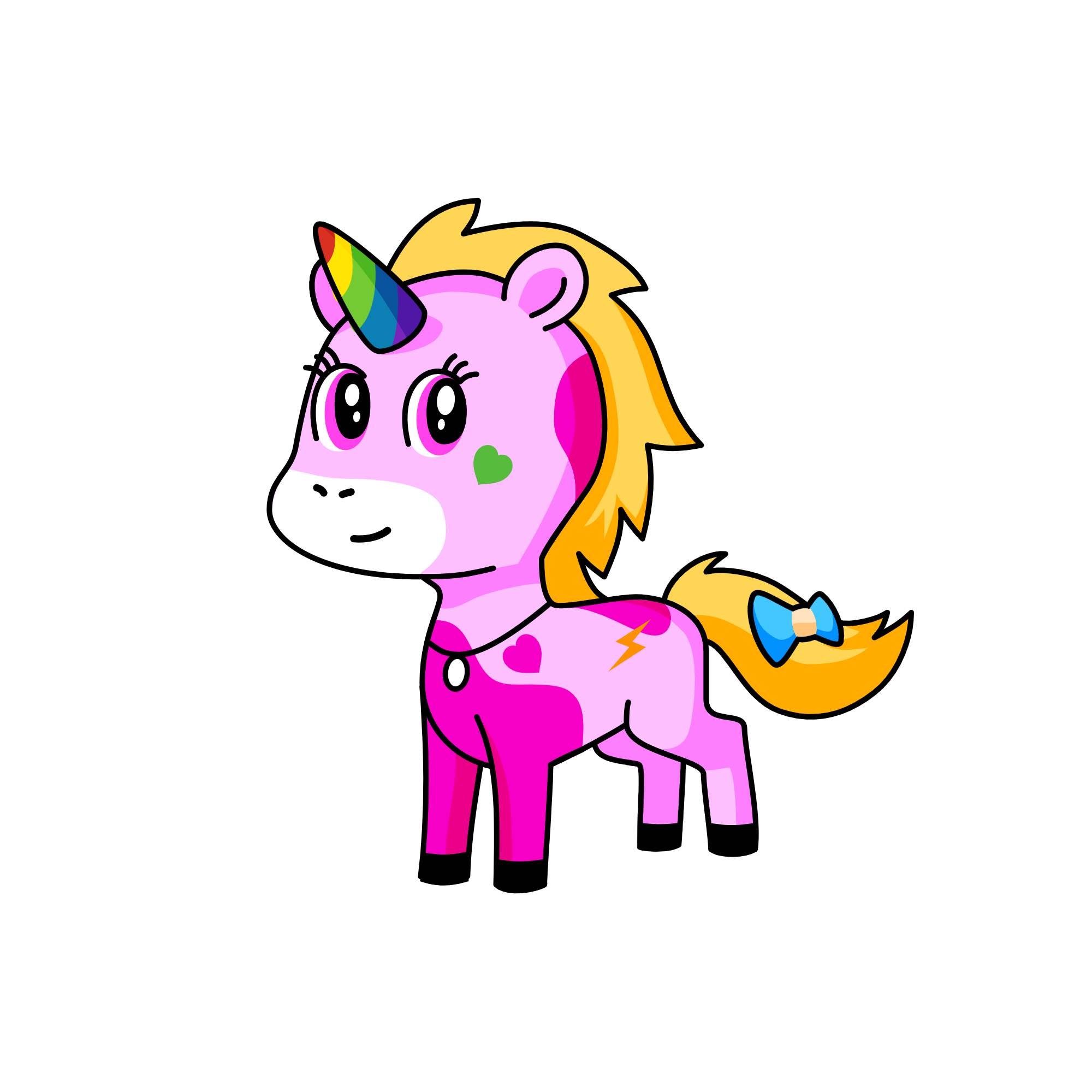 JOJO UNICORN, the unicorn