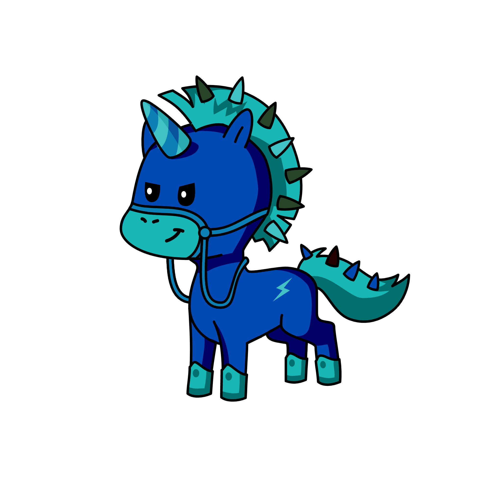 THUNDER CORN, the unicorn