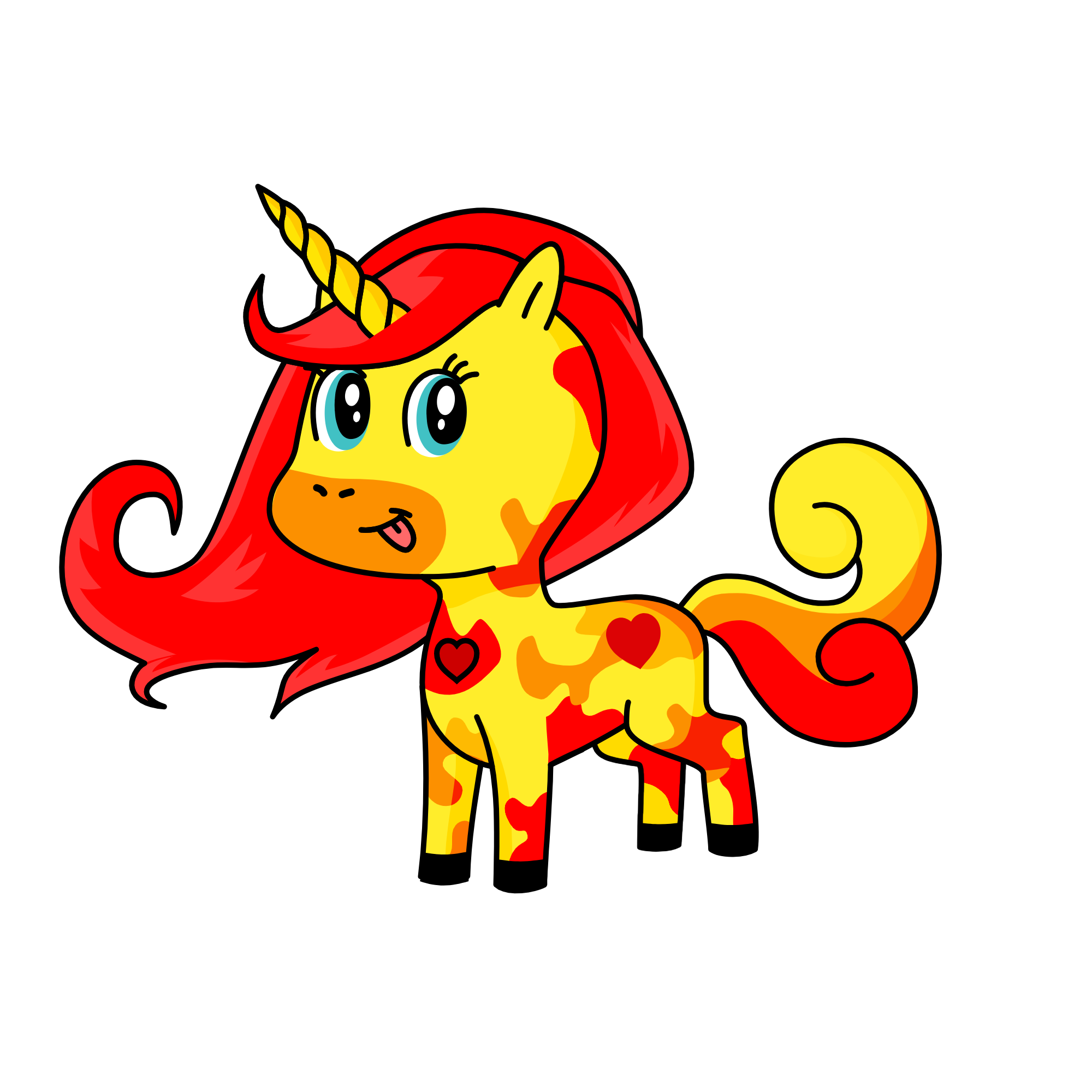 Sunset Shimmer, the unicorn
