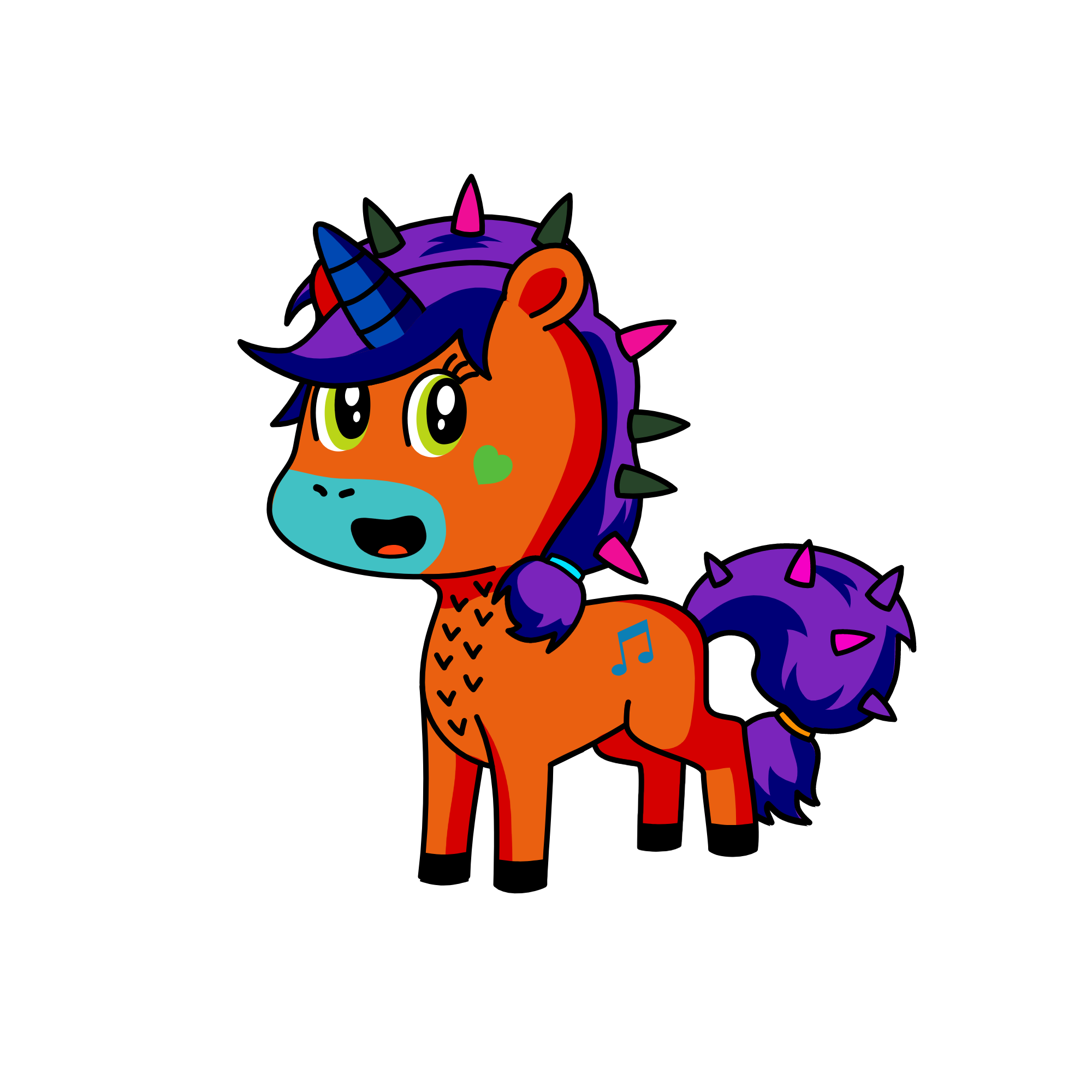 ABCDEFGHIJKLMNOPQRSTUVWXYZ, the unicorn
