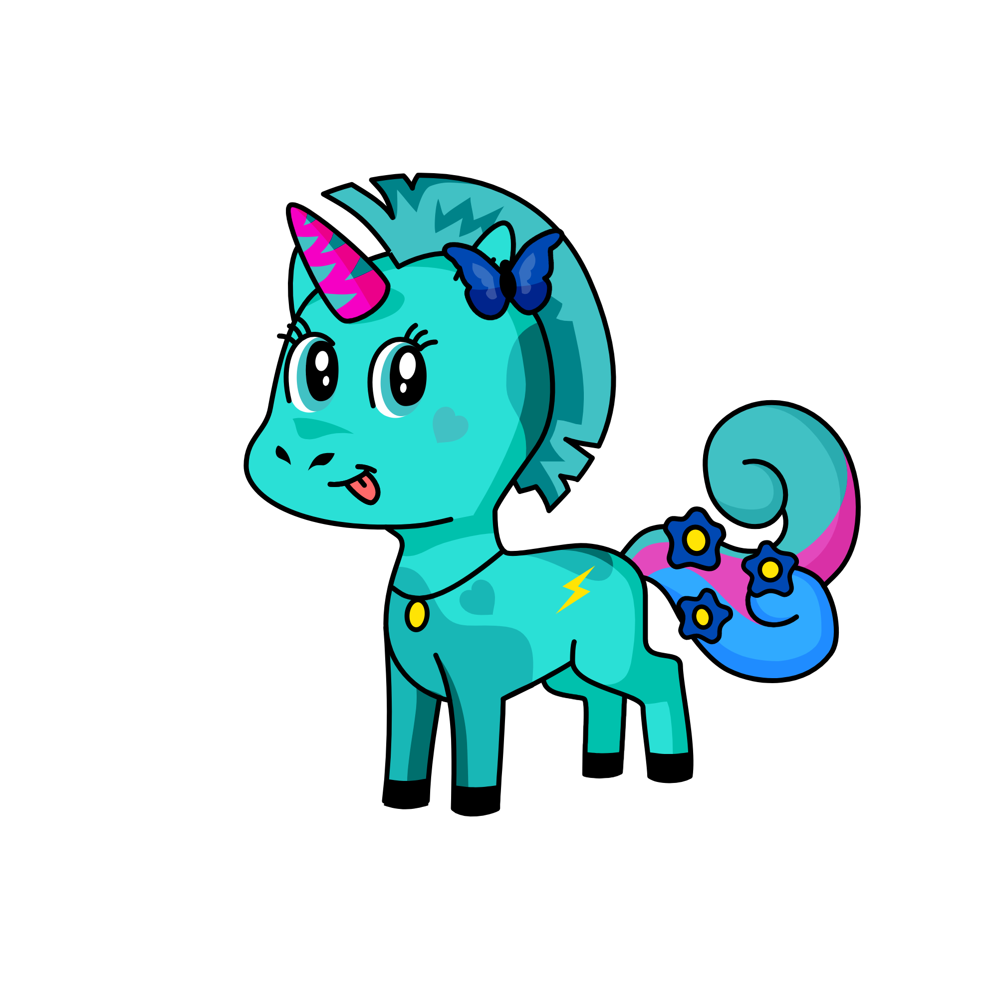 Annana, the unicorn