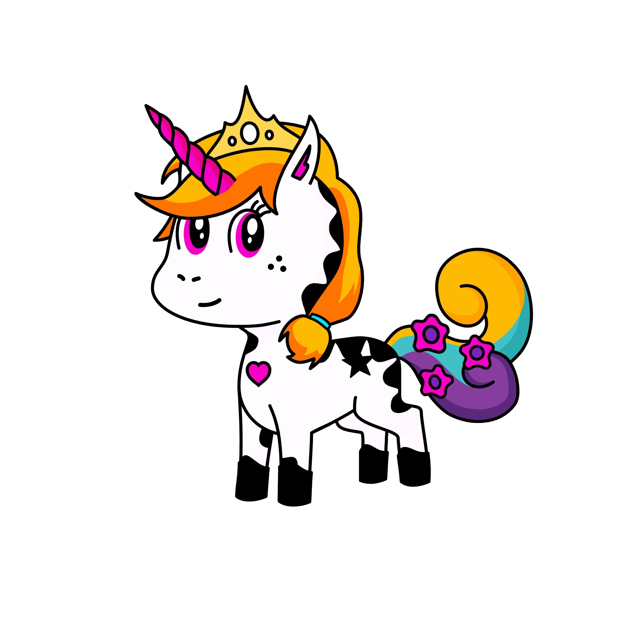 mia, the unicorn