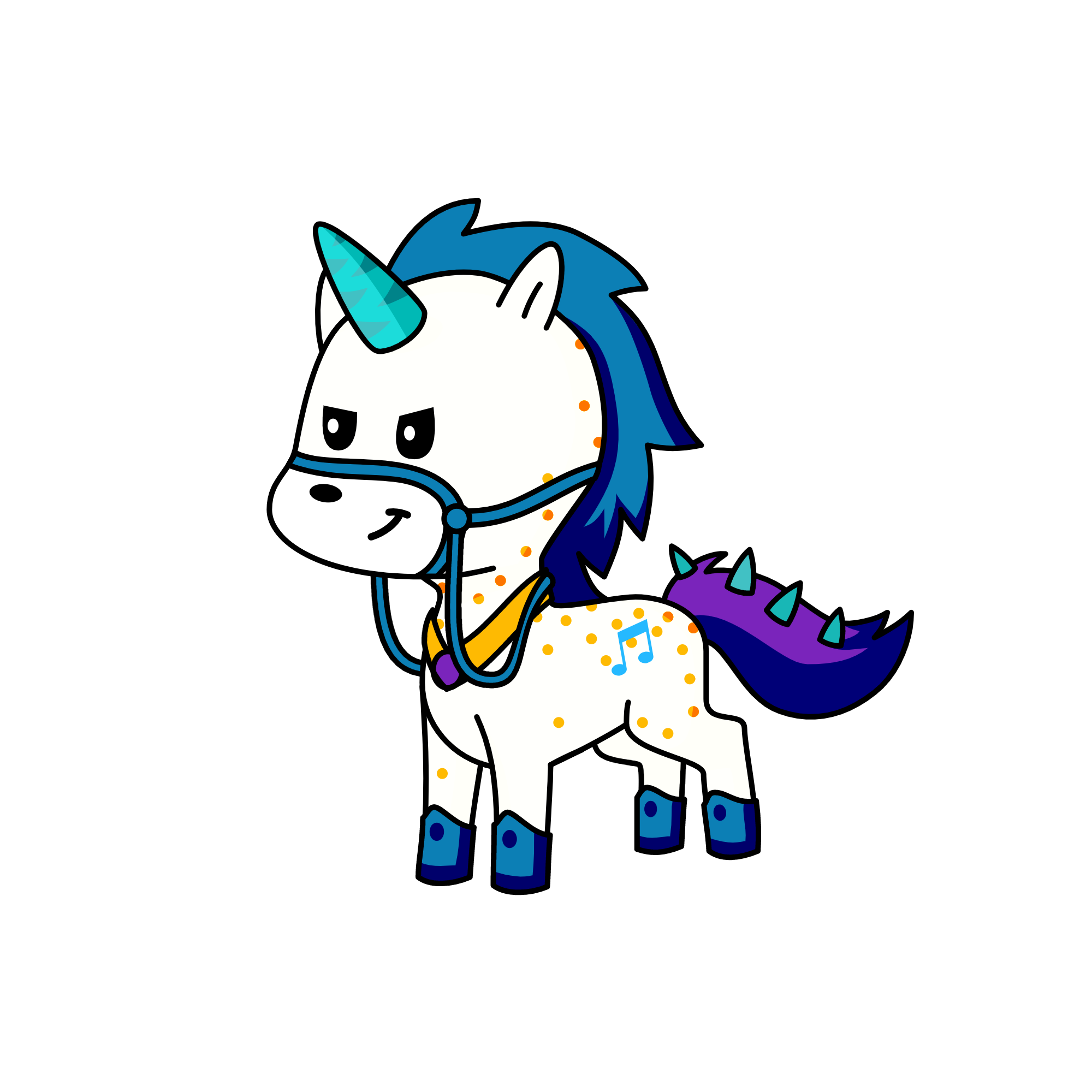 shiny, the unicorn