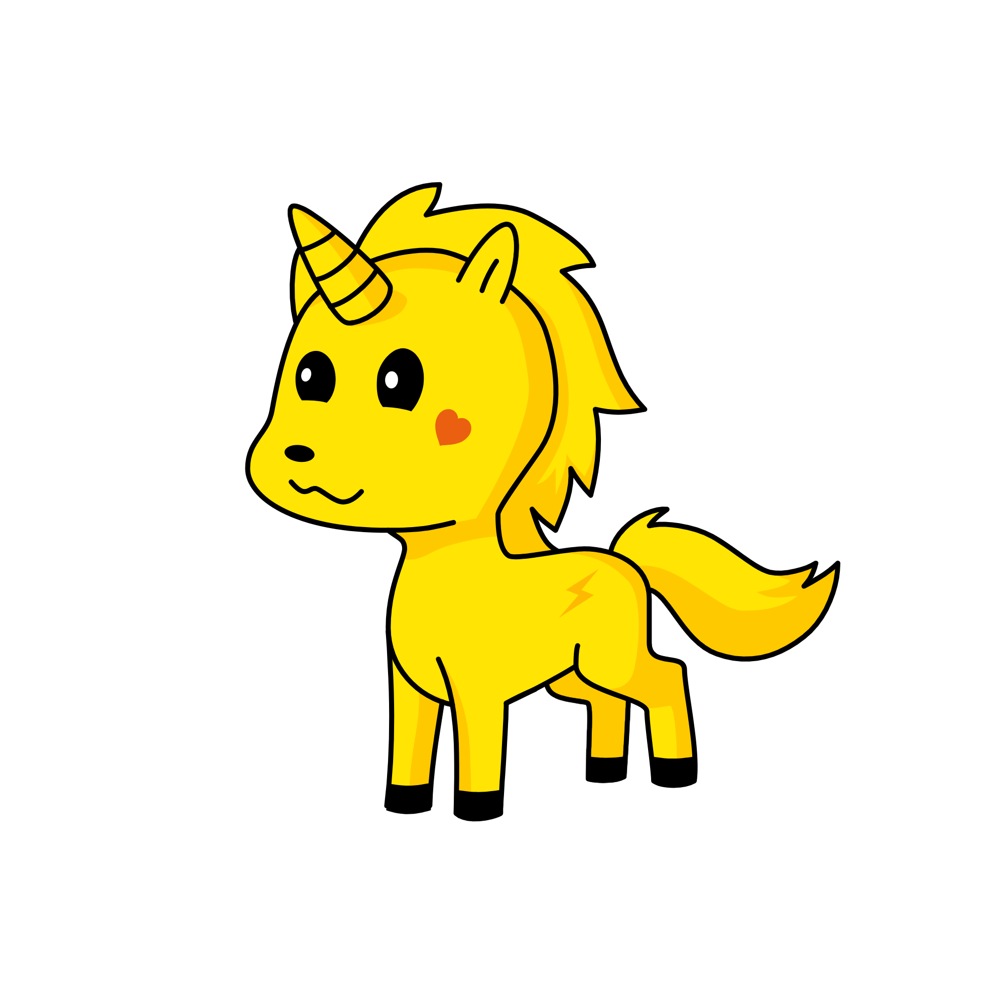 Pikacorn, the unicorn