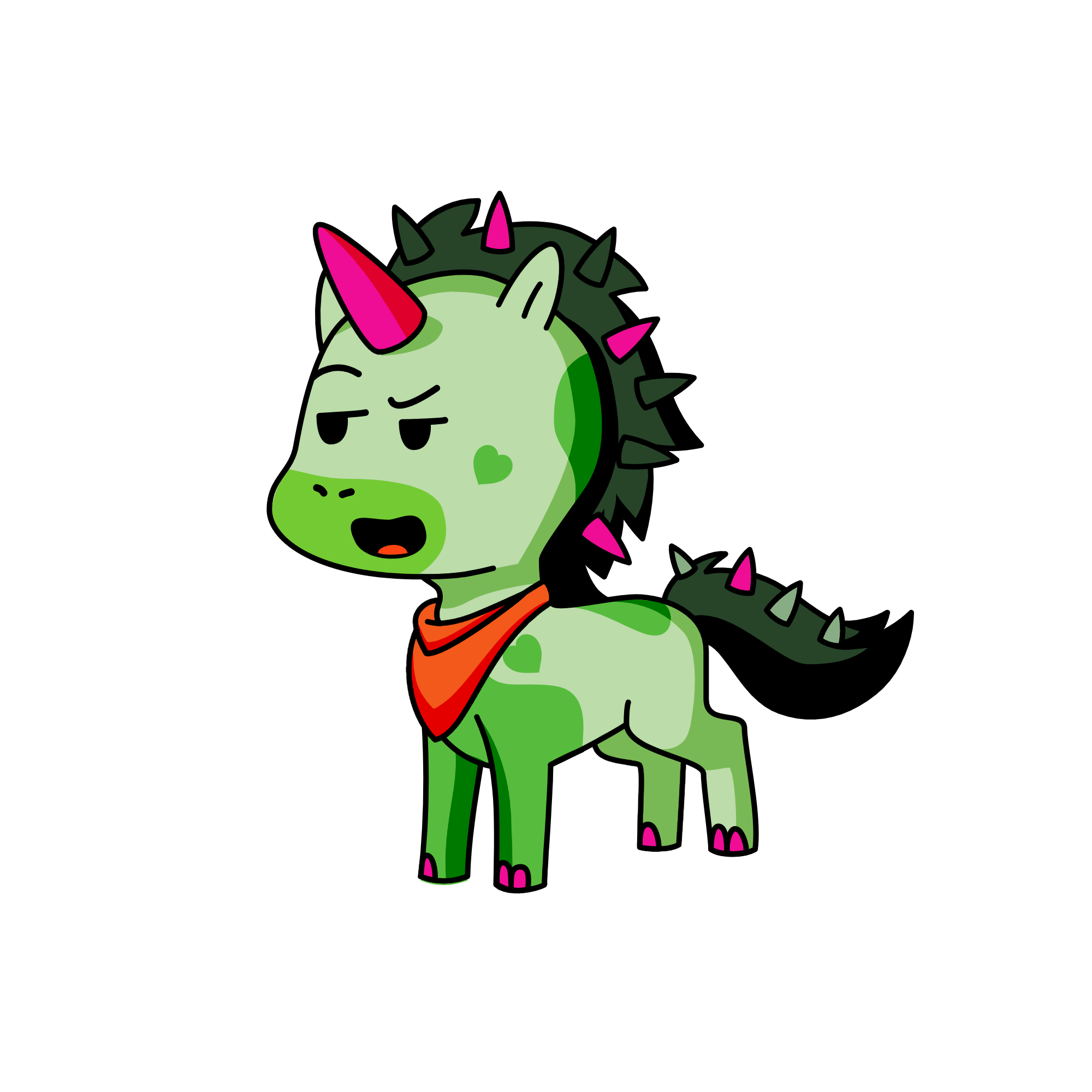 Zane, the unicorn