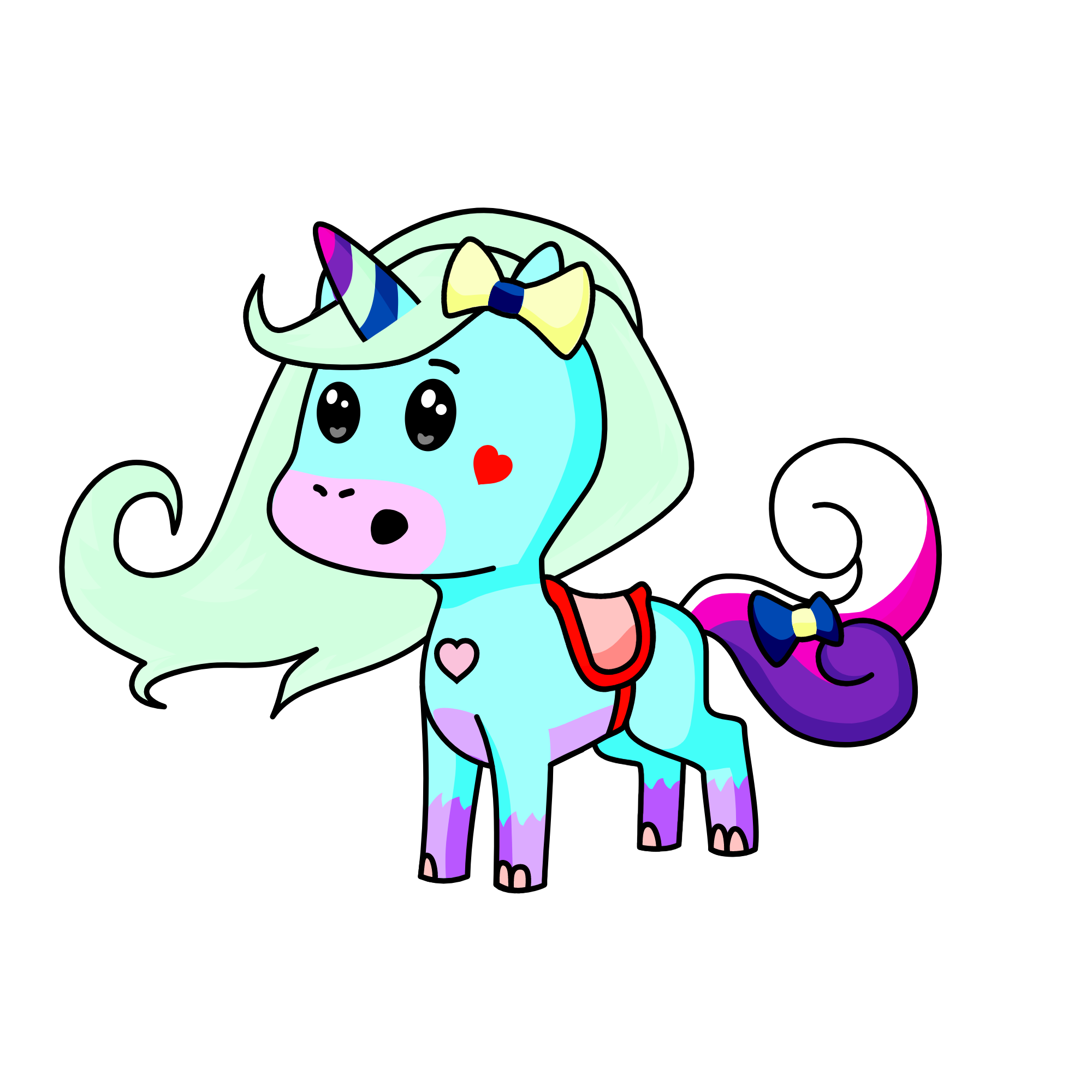 Mimi, the unicorn