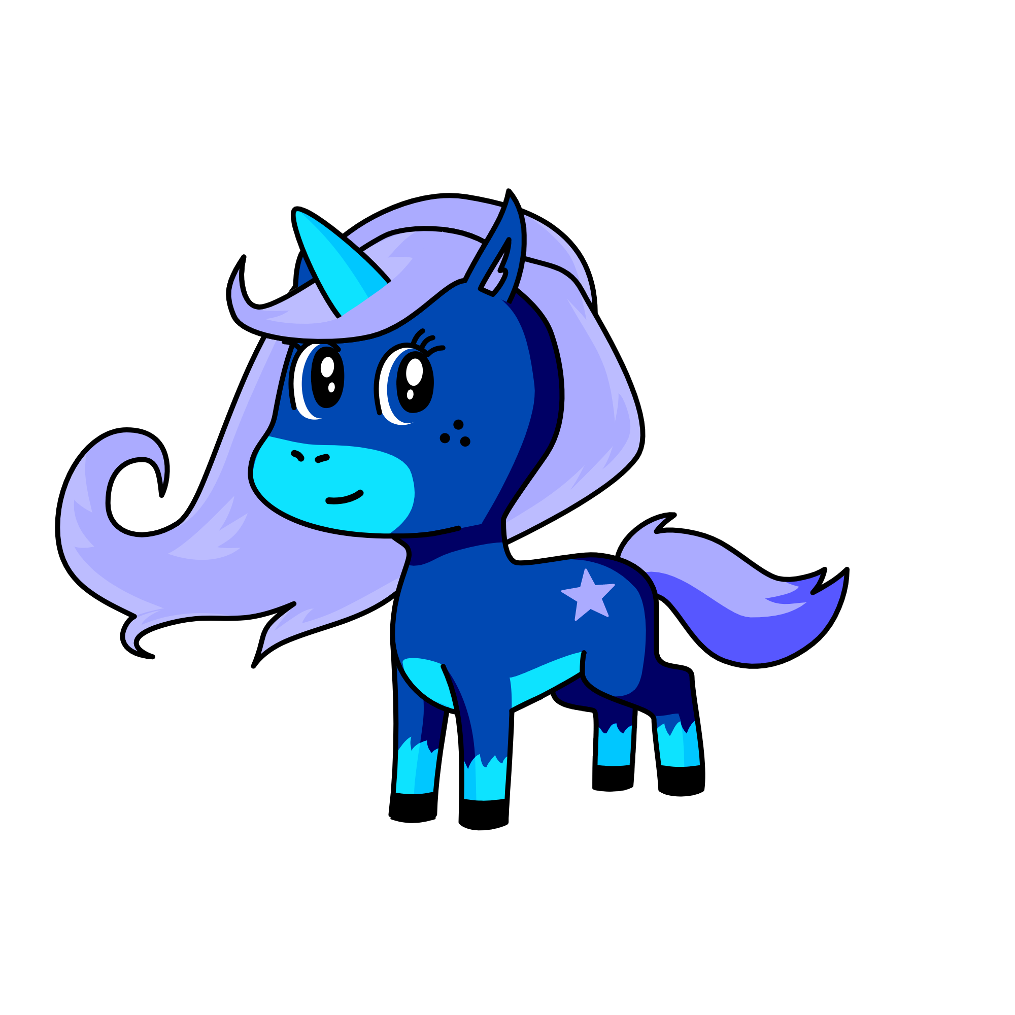 Night, the unicorn