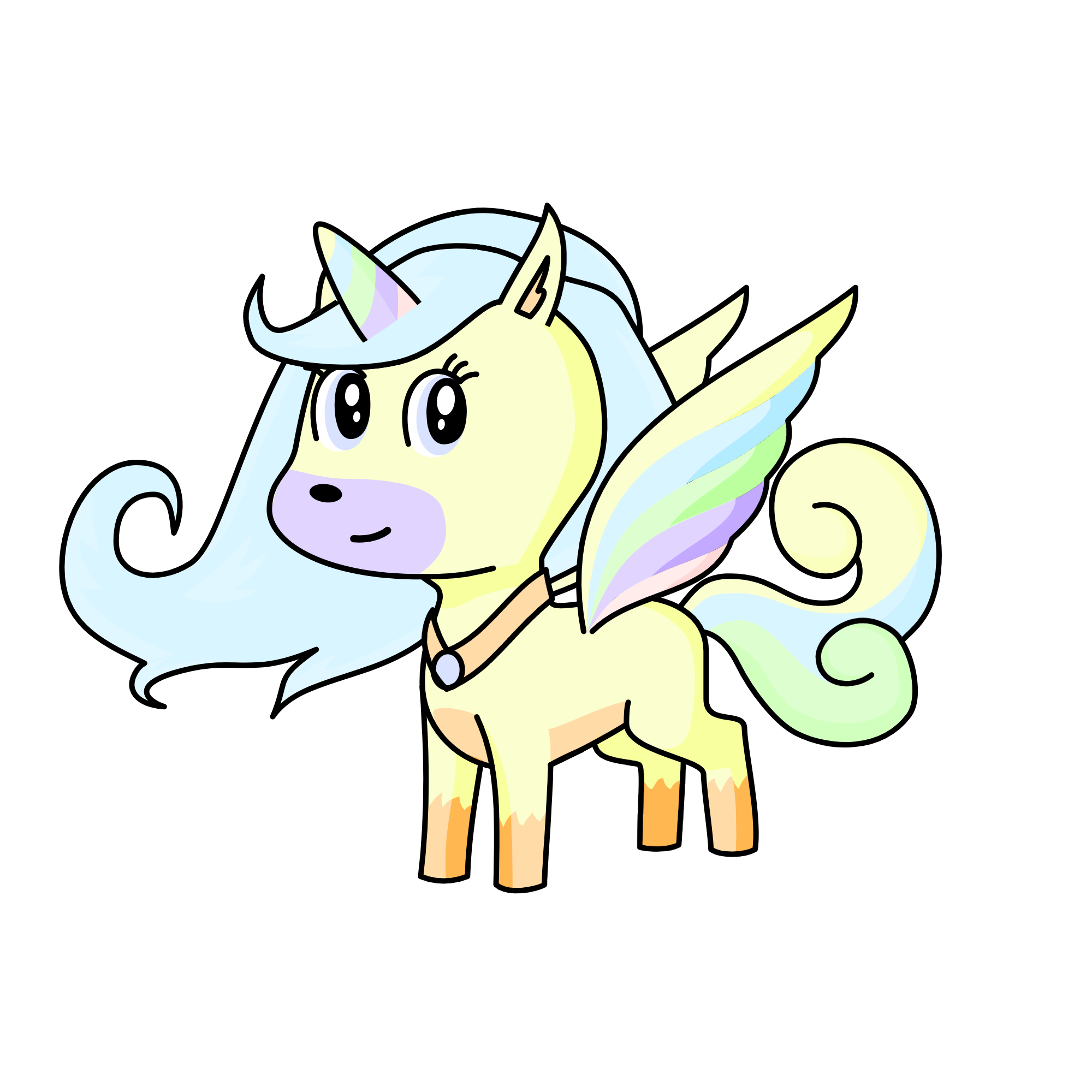 Rainy☔💧🌧️, the unicorn