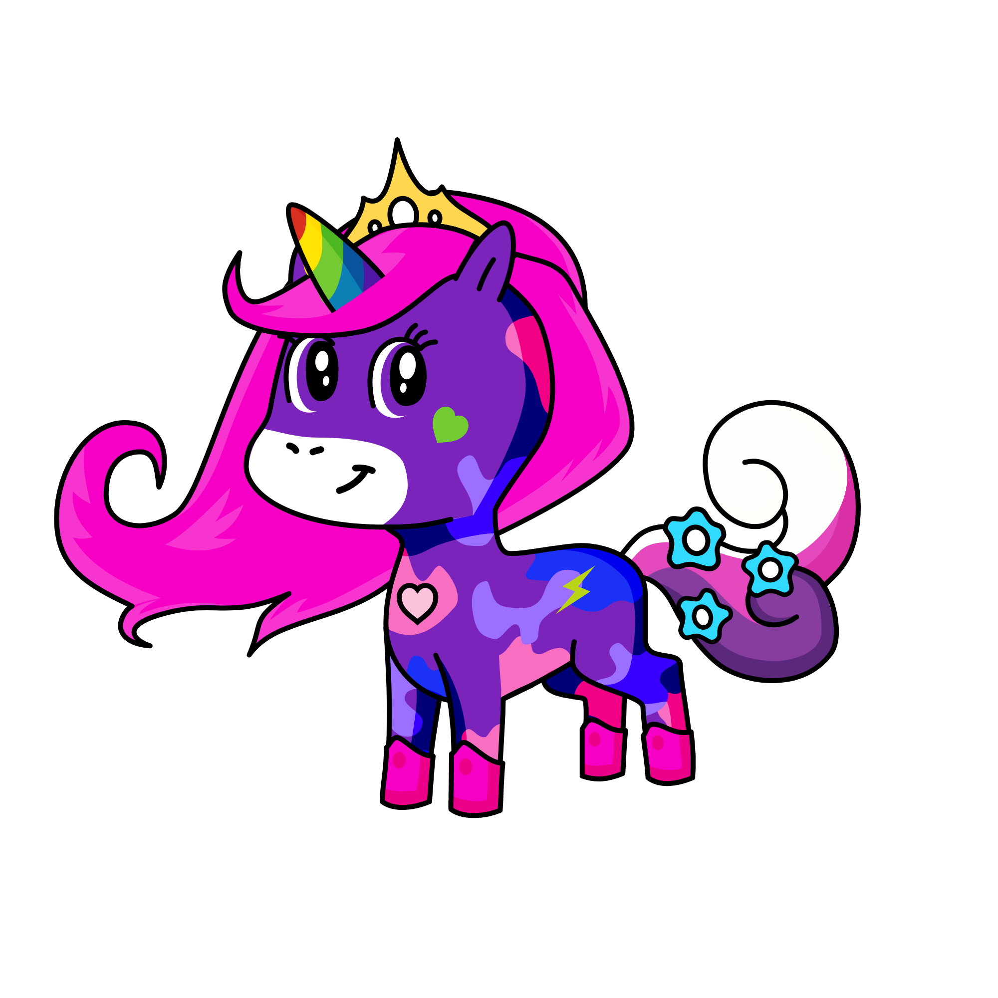 Alice Uni, the unicorn