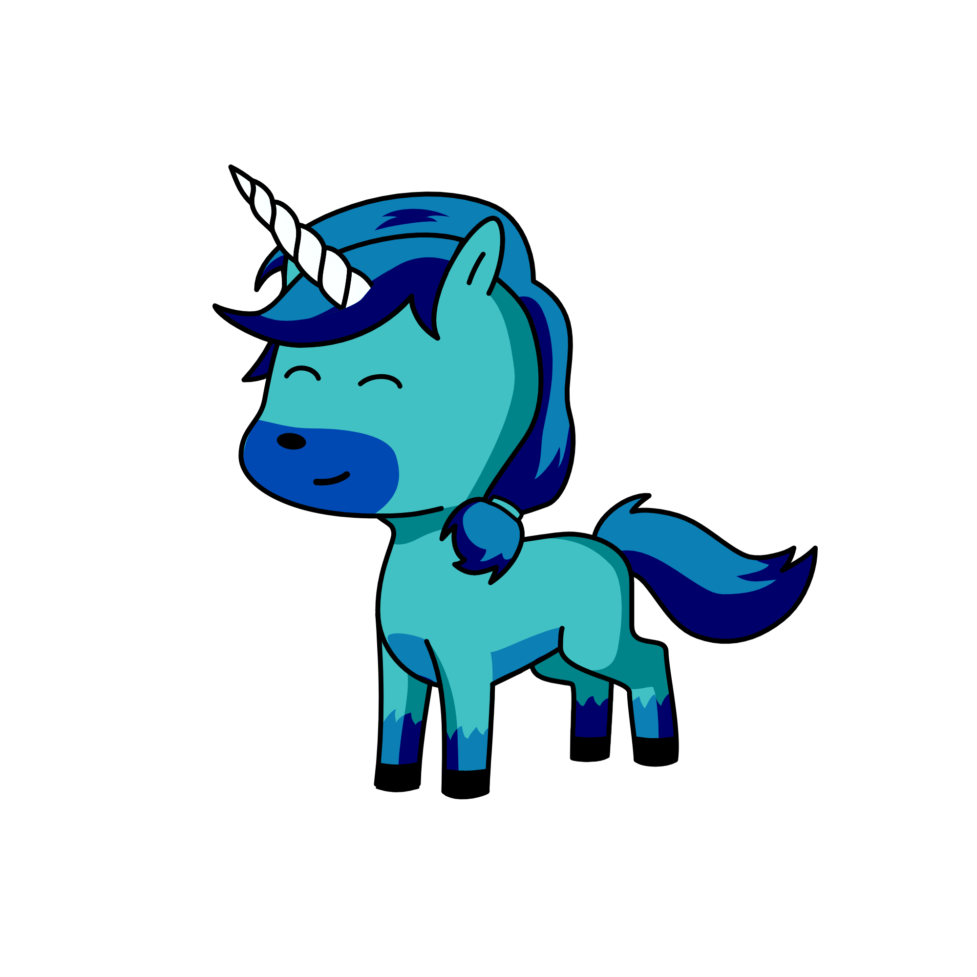 Rain Drop, the unicorn