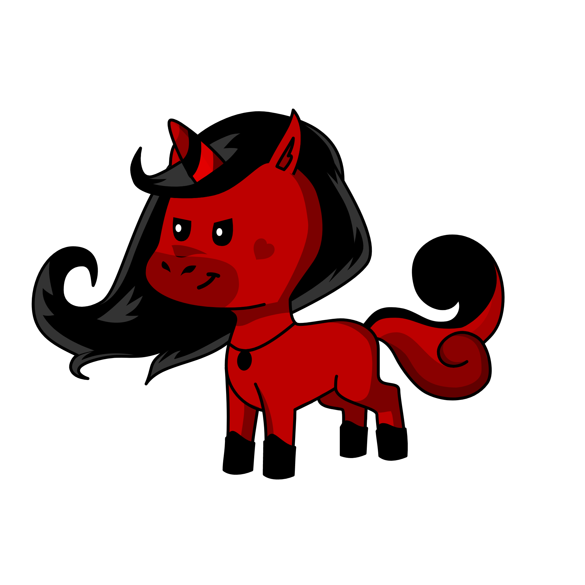 sasuke, the unicorn