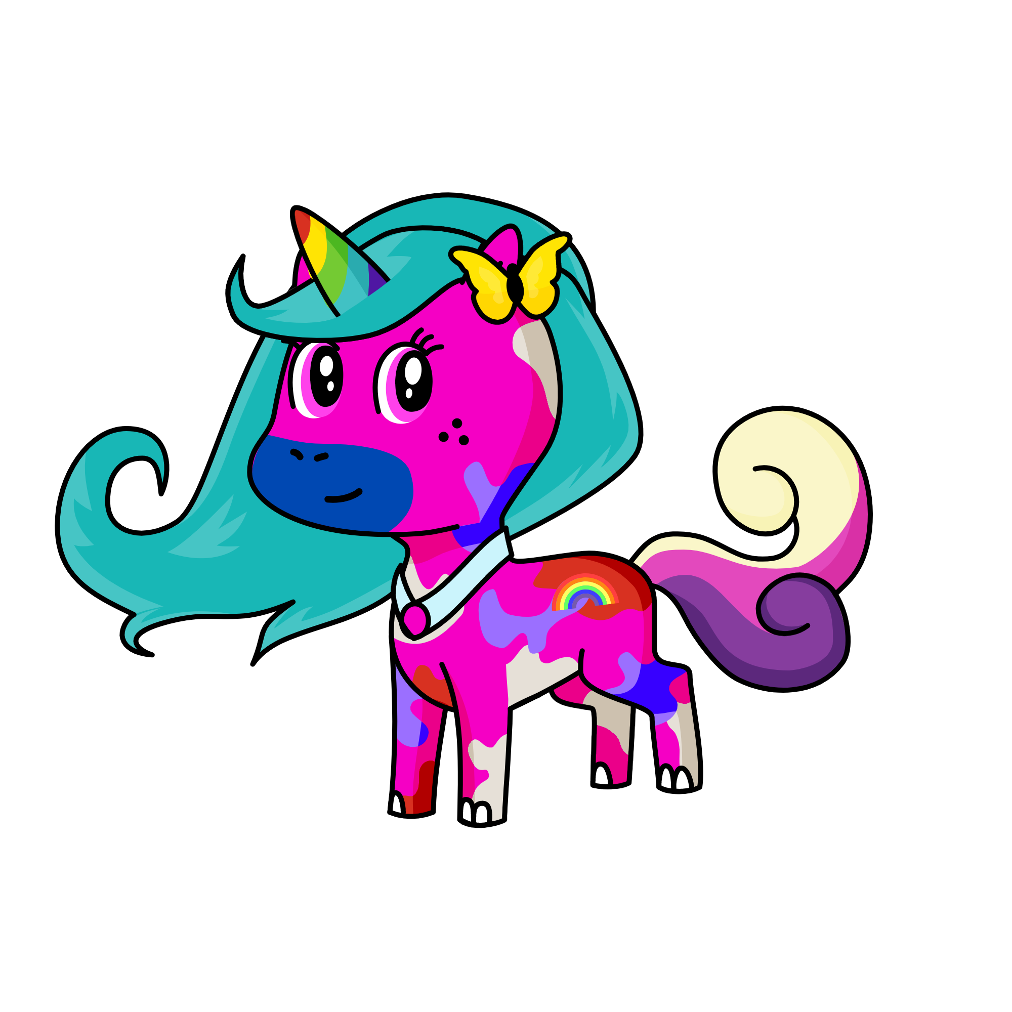 evie, the unicorn