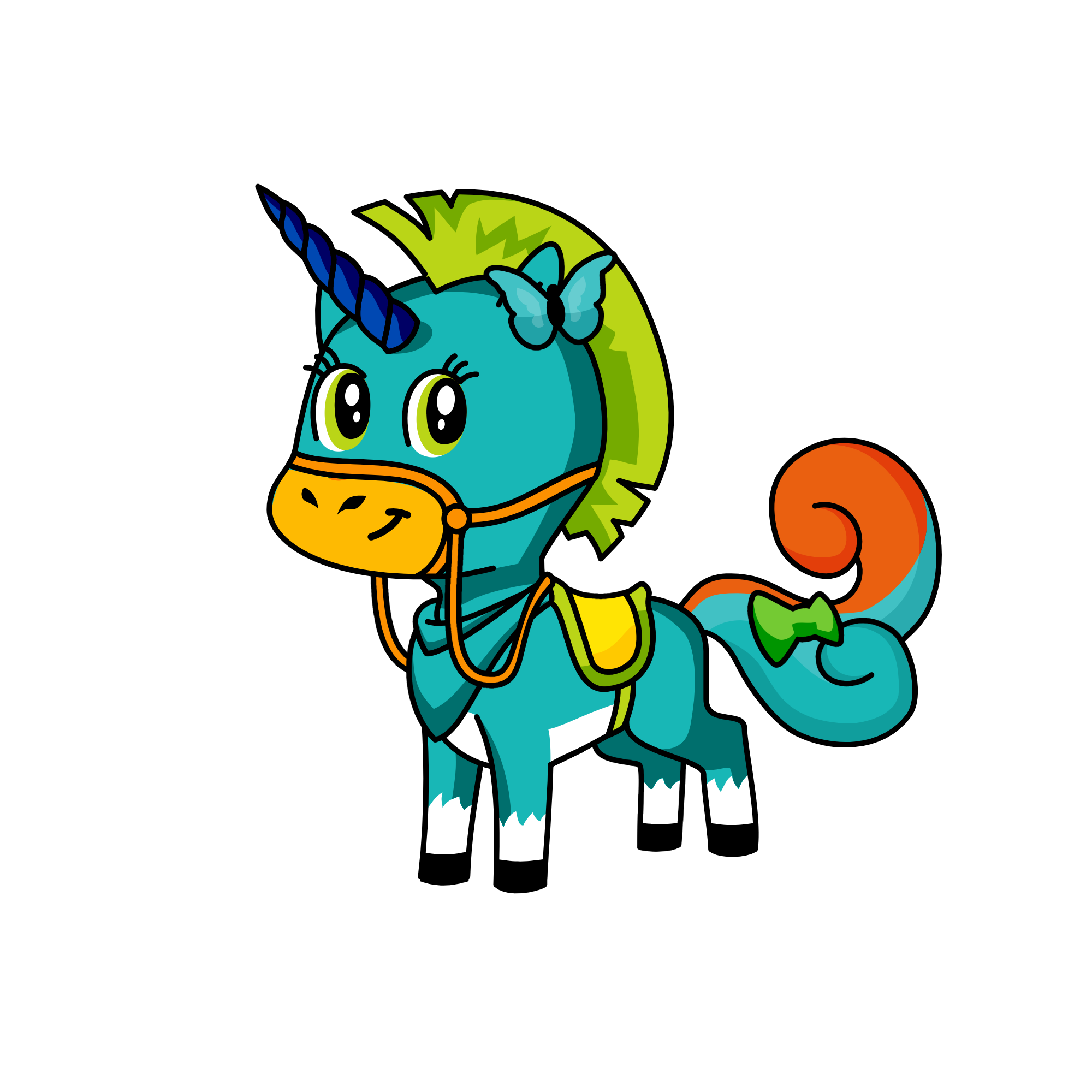 mnbhuiopkjh, the unicorn