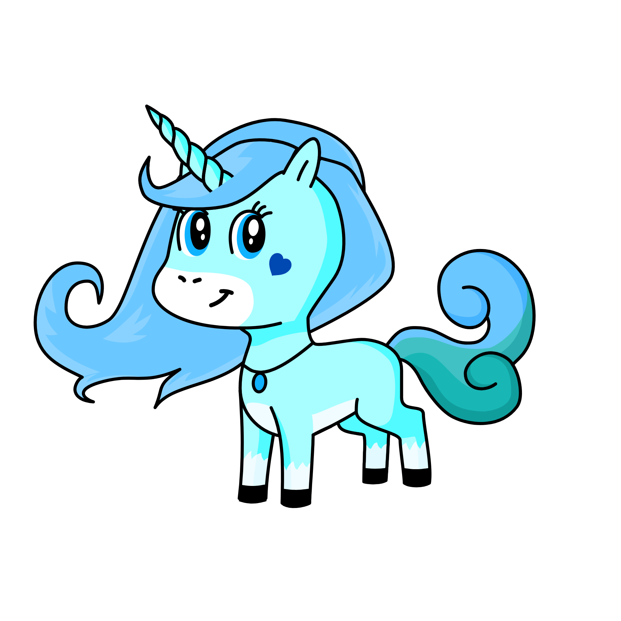 winter , the unicorn