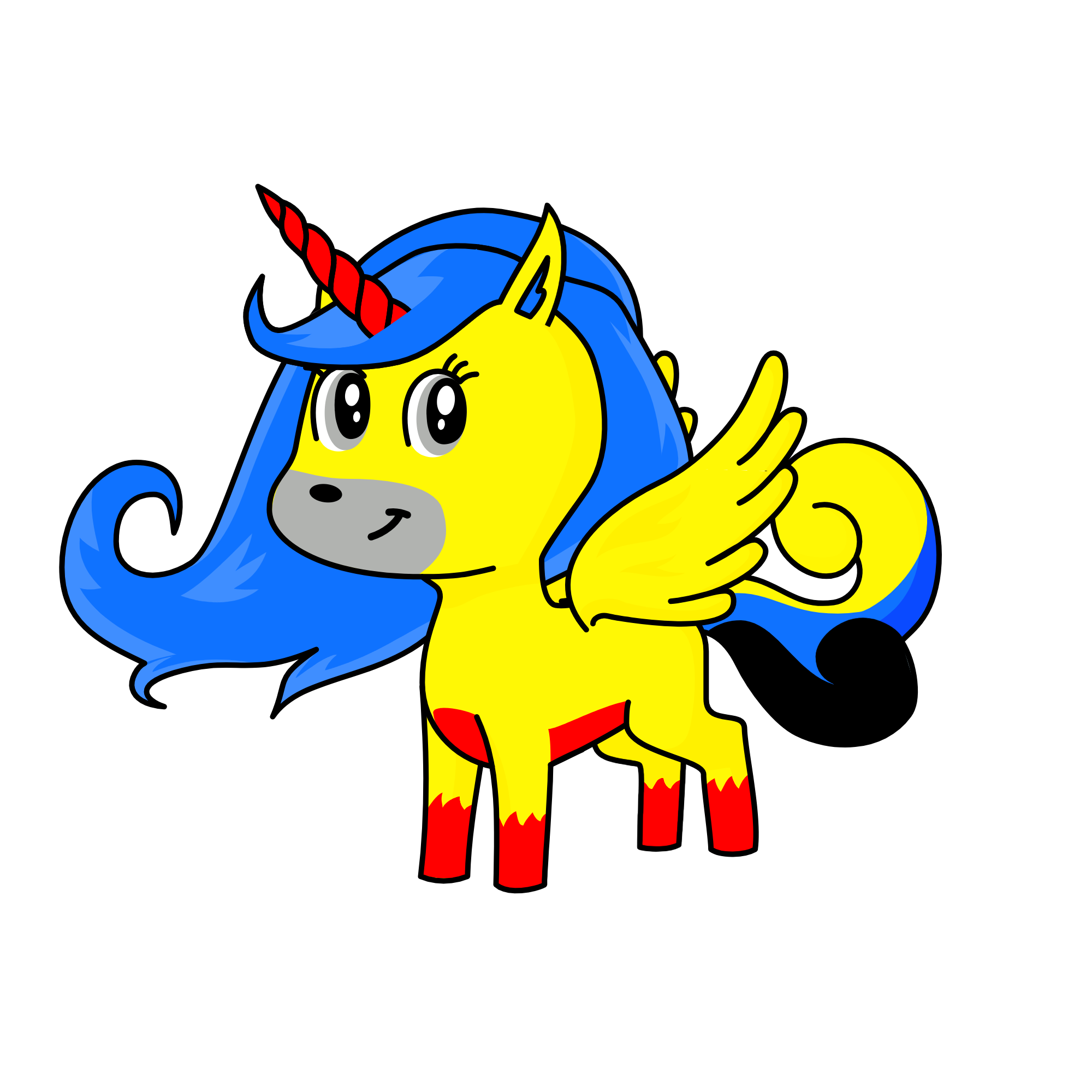 the moon๐๐, the unicorn