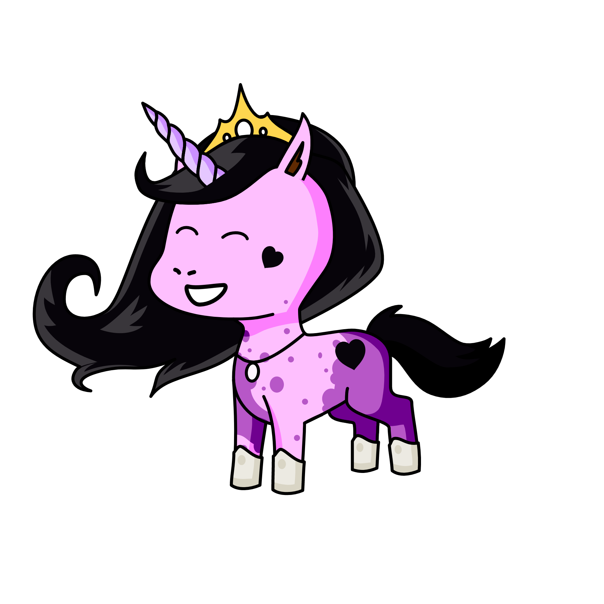 Sakura, the unicorn