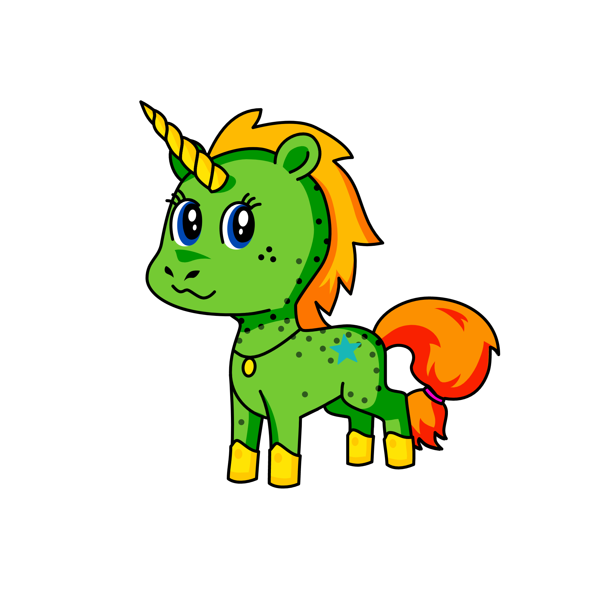 Stara, the unicorn