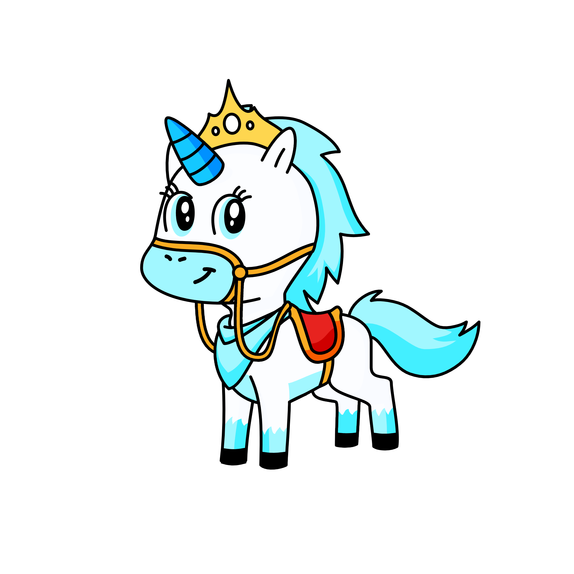meh ice queen uwu, the unicorn
