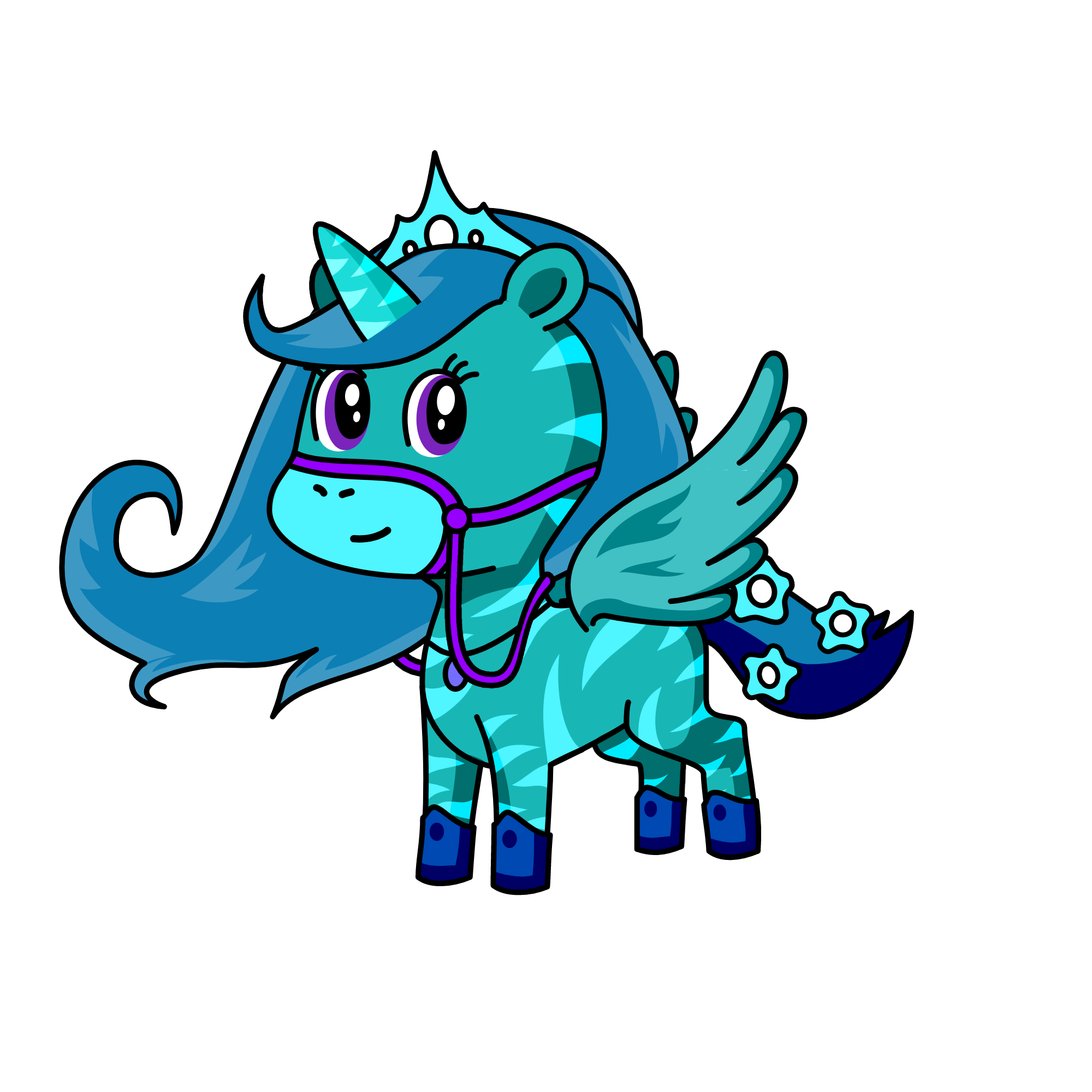 Ashley, the unicorn