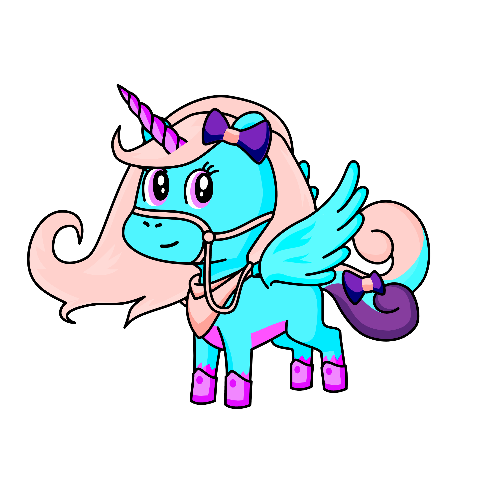 Lilly, the unicorn