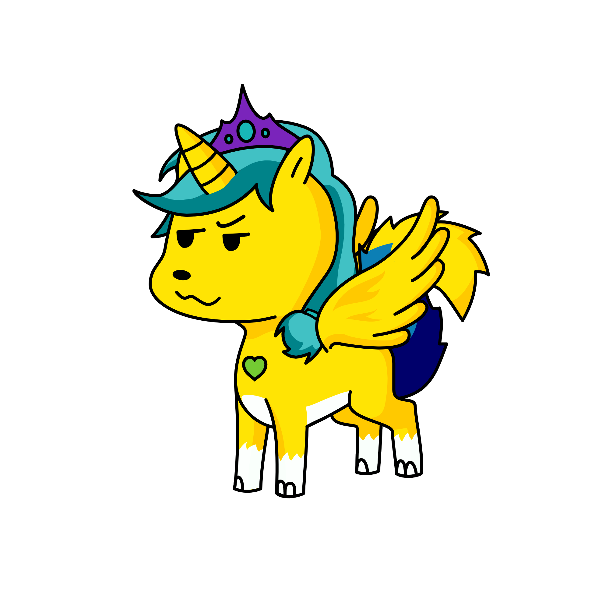 ðŸ˜, the unicorn