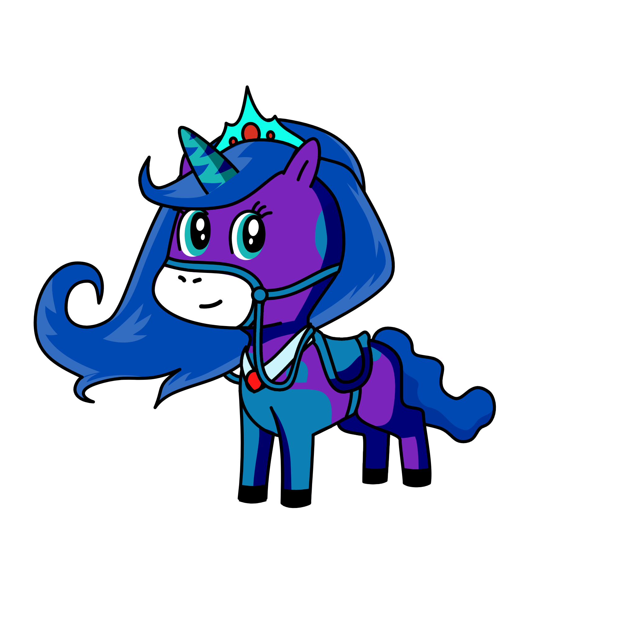 belle, the unicorn
