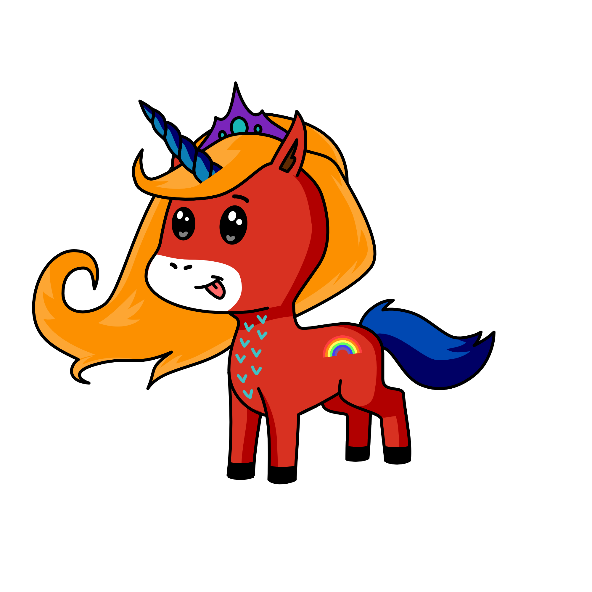Sparky, the unicorn