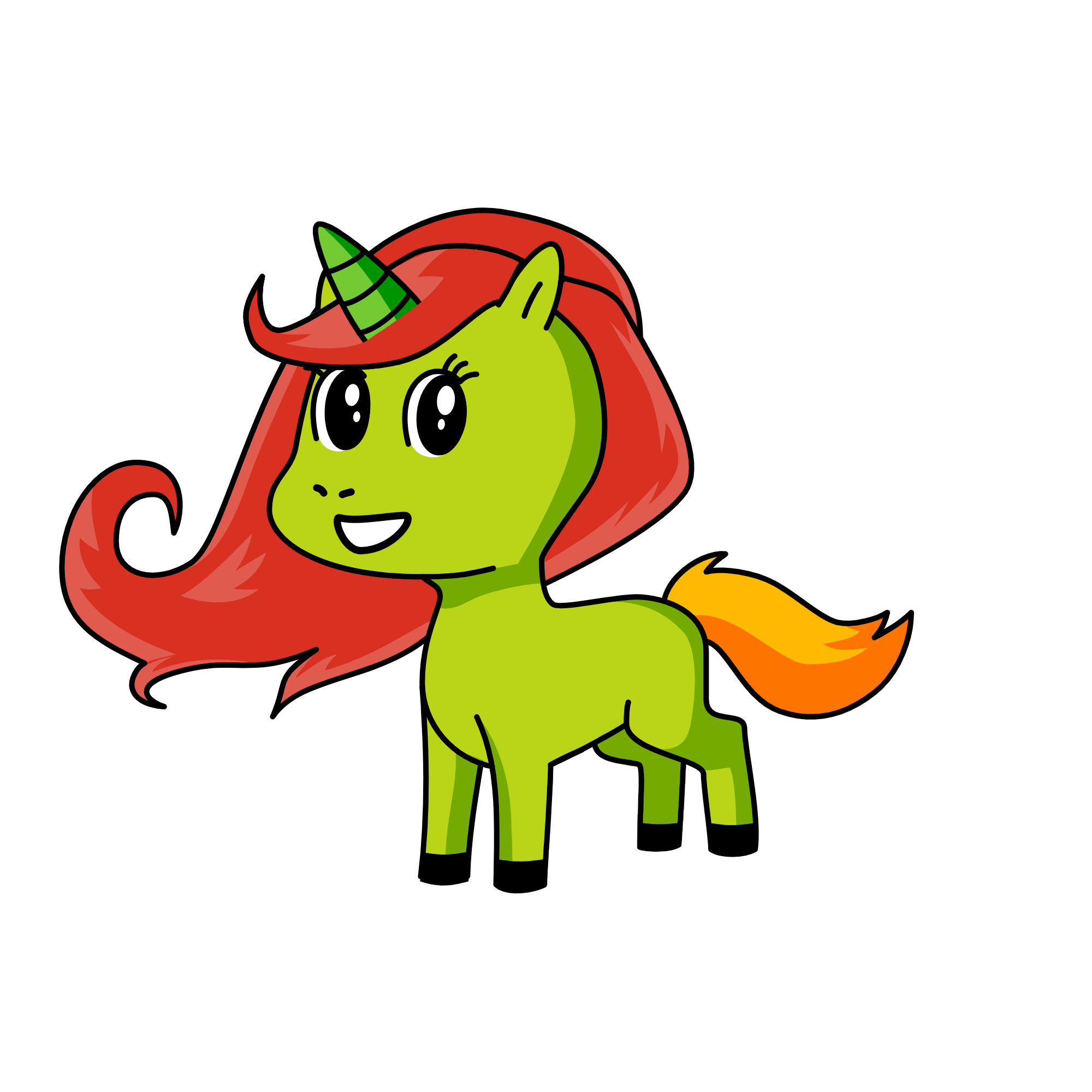Ivy, the unicorn