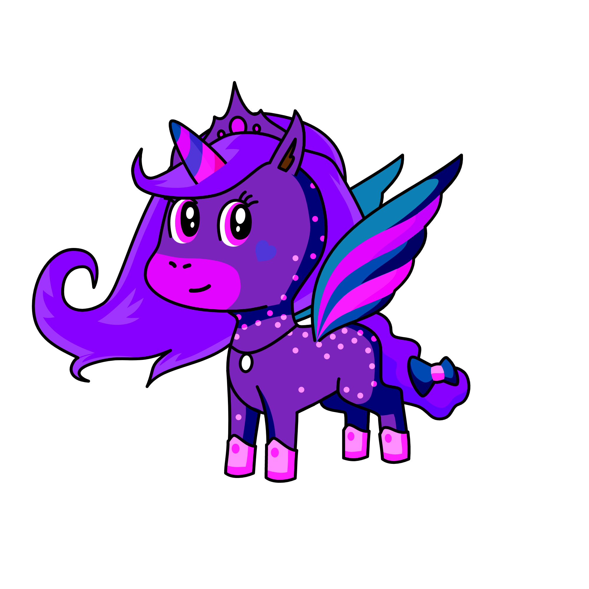 midnight queen, the unicorn