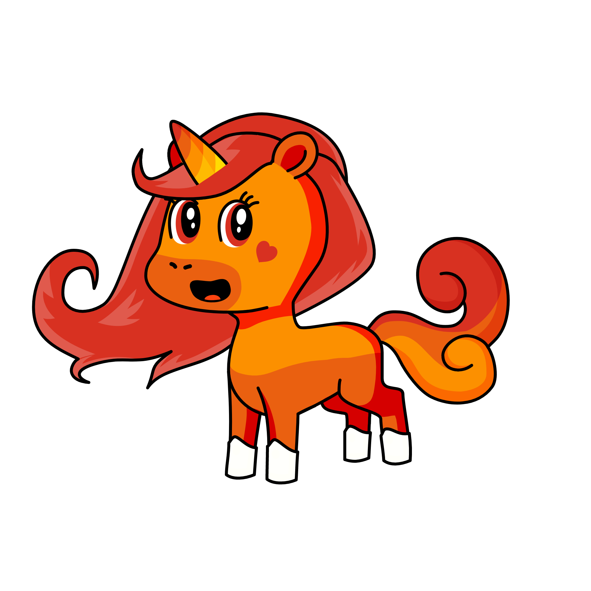 Lorra, the unicorn