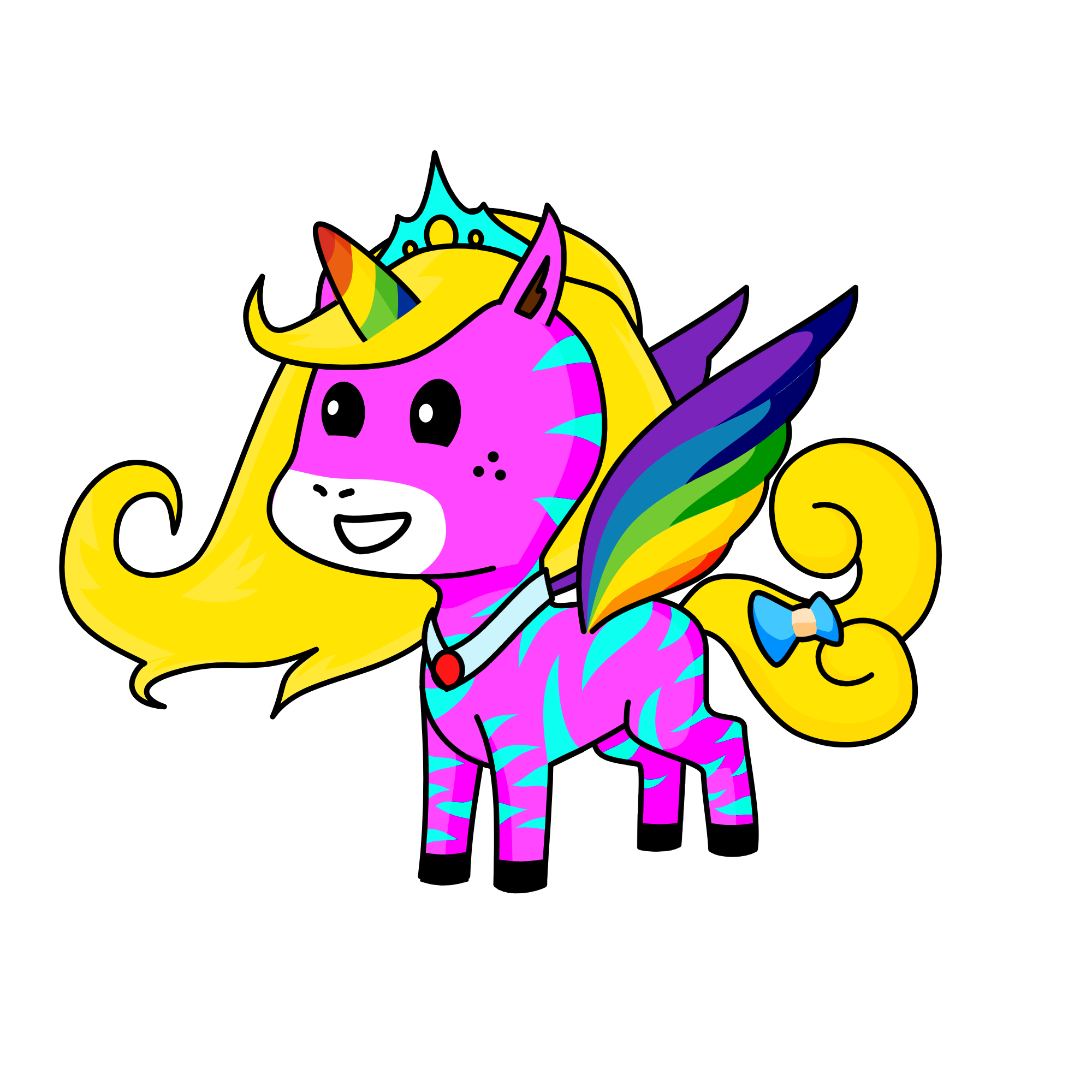 Queen of the Unicorns, the unicorn