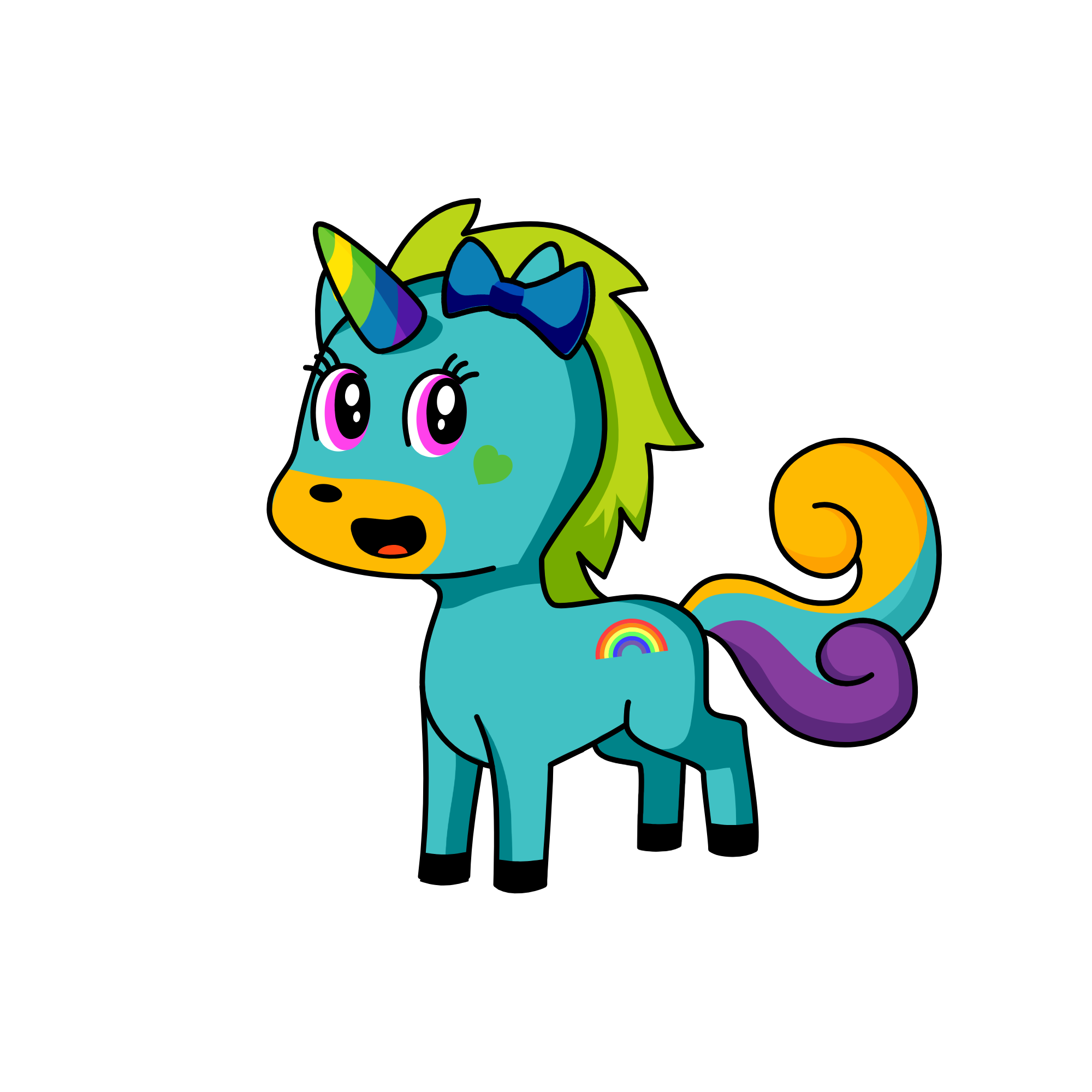 Johnahria , the unicorn