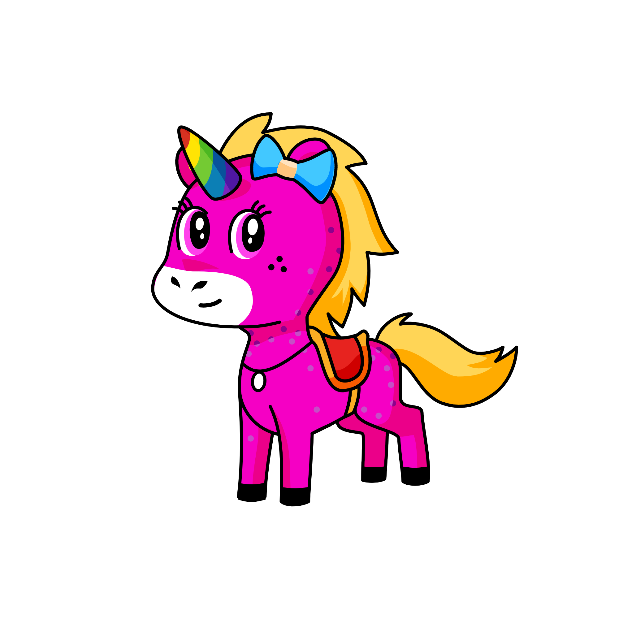 Diamond, the unicorn