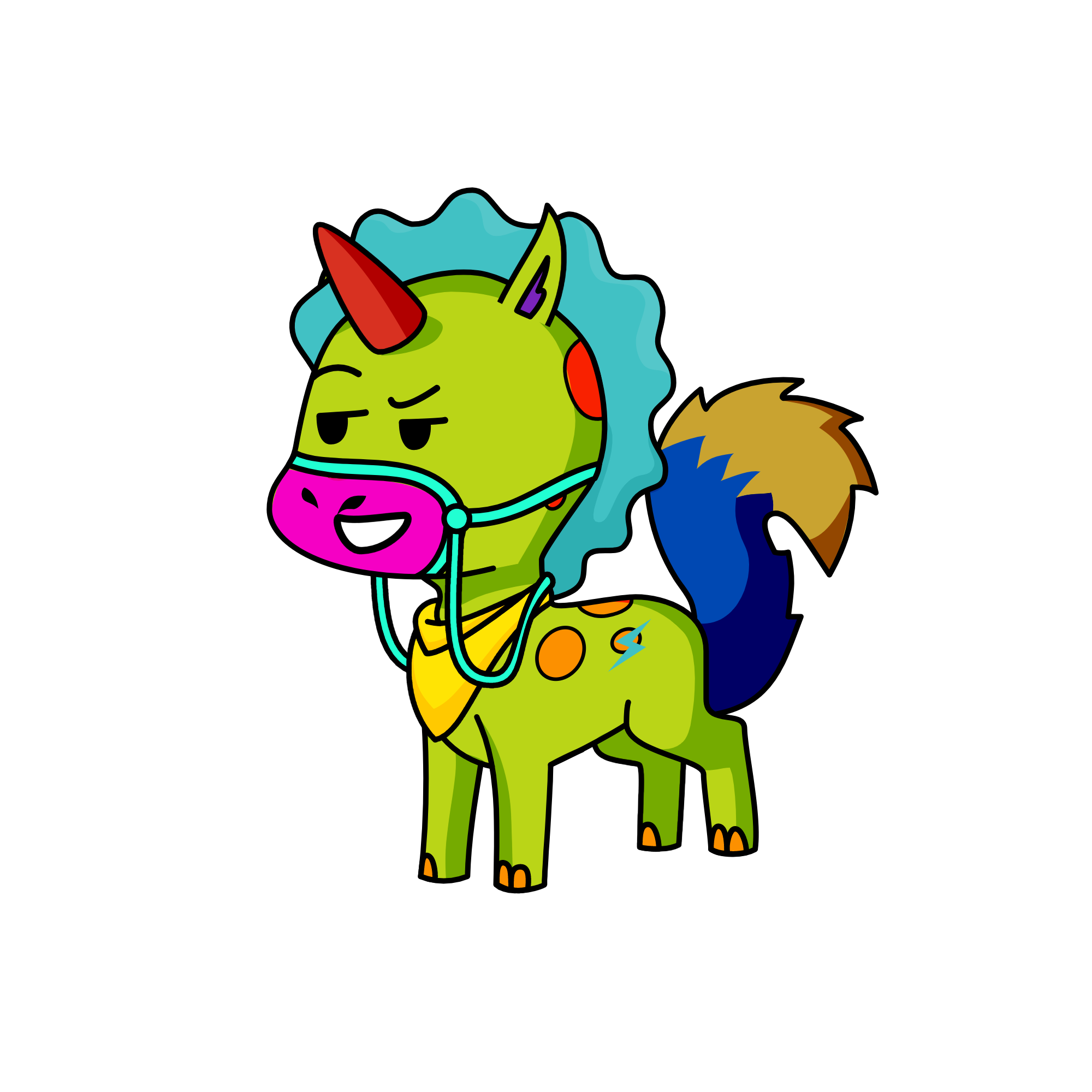 Mixy, the unicorn