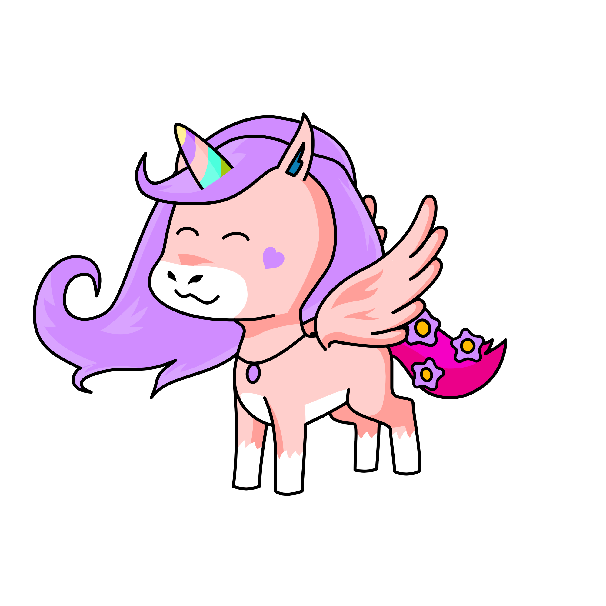 Aa, the unicorn
