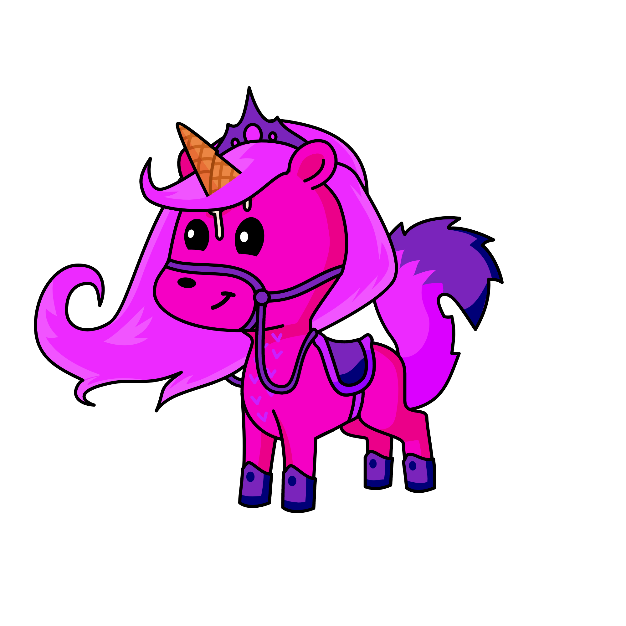 Pinky pie the 2nd, the unicorn