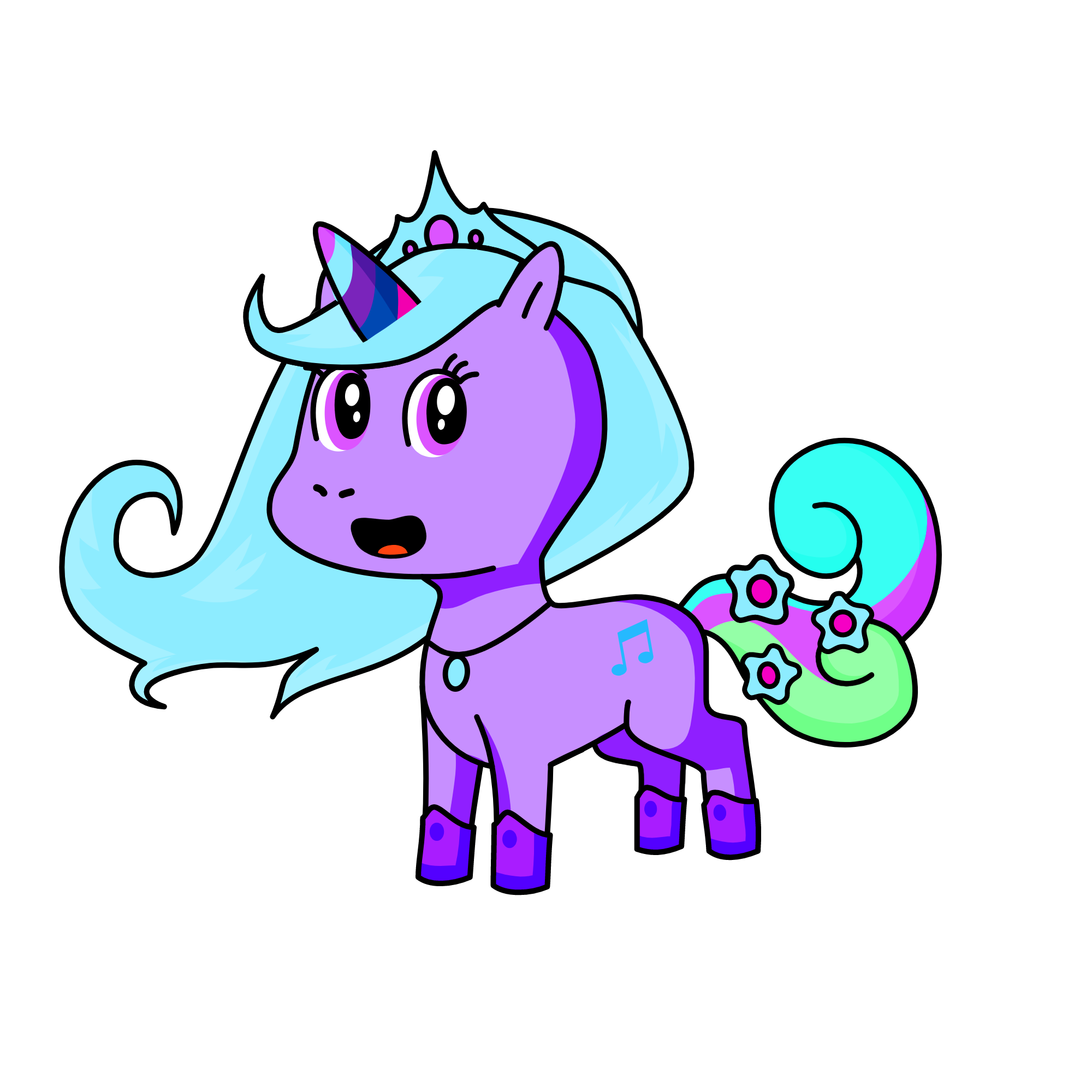 popstaaarr, the unicorn