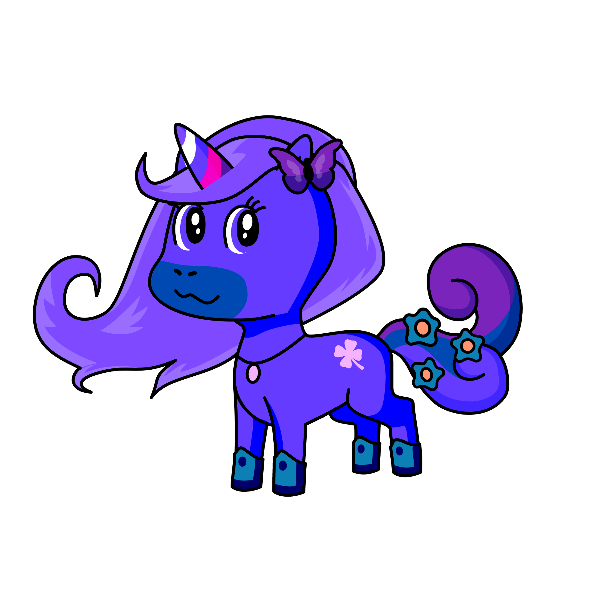 moon, the unicorn