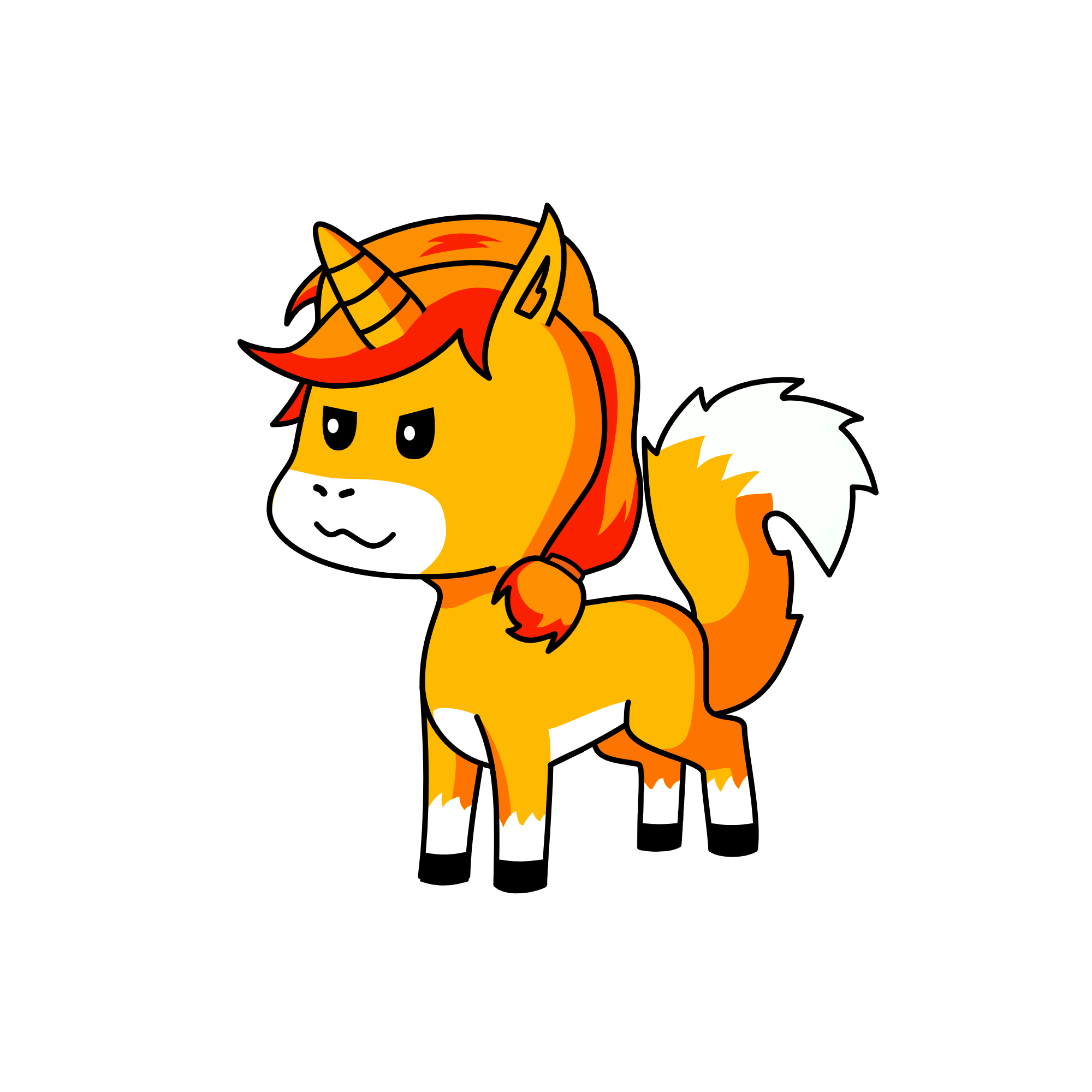 Foxy, the unicorn