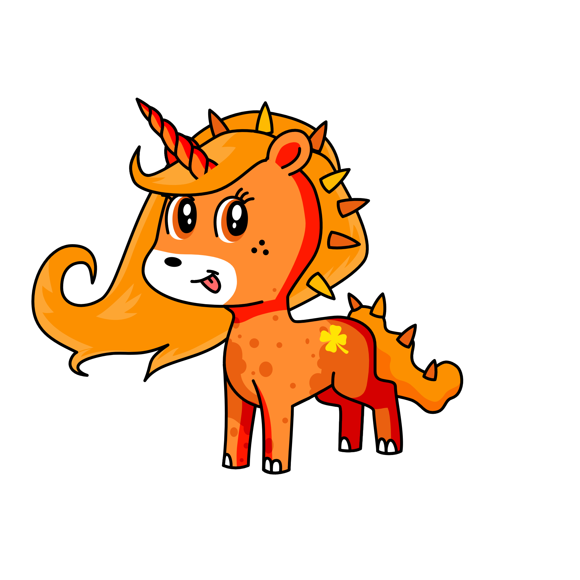 carrotface, the unicorn