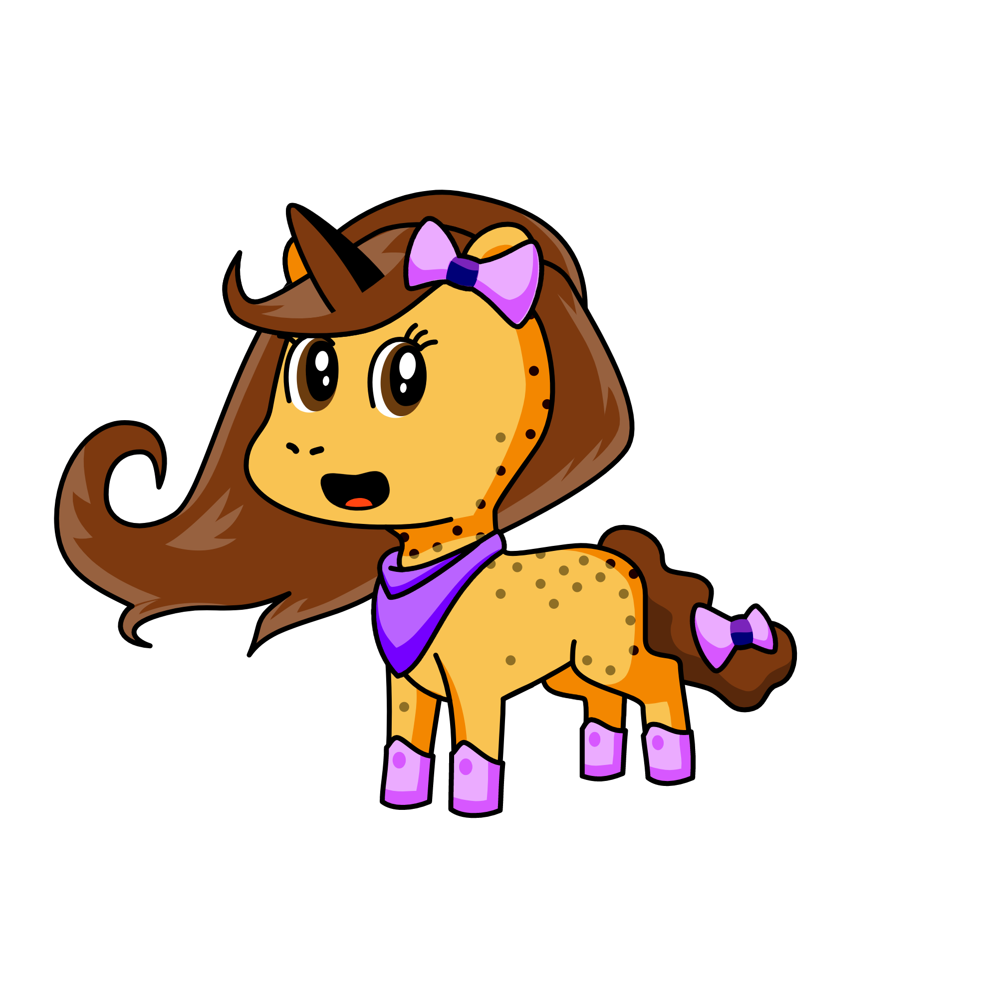 fingerlala, the unicorn