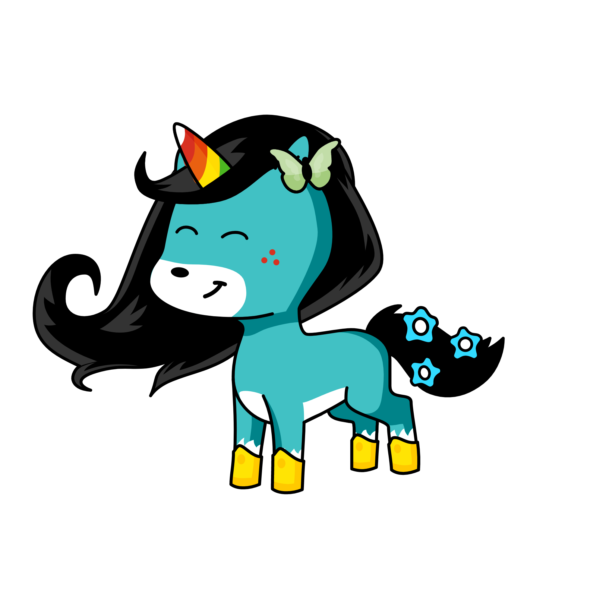 ana :), the unicorn