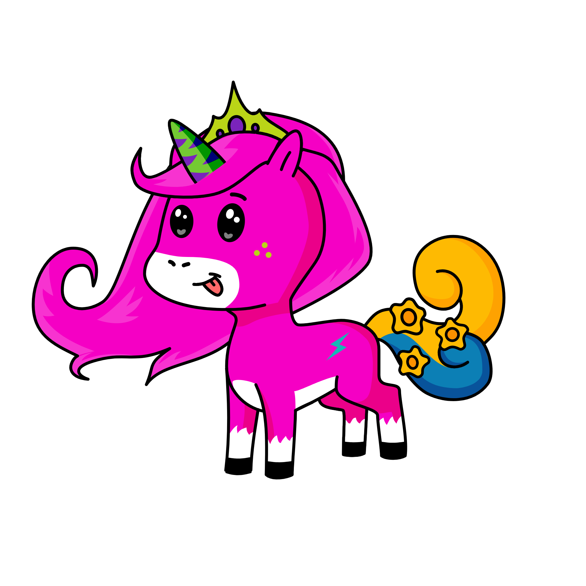 thghj, the unicorn