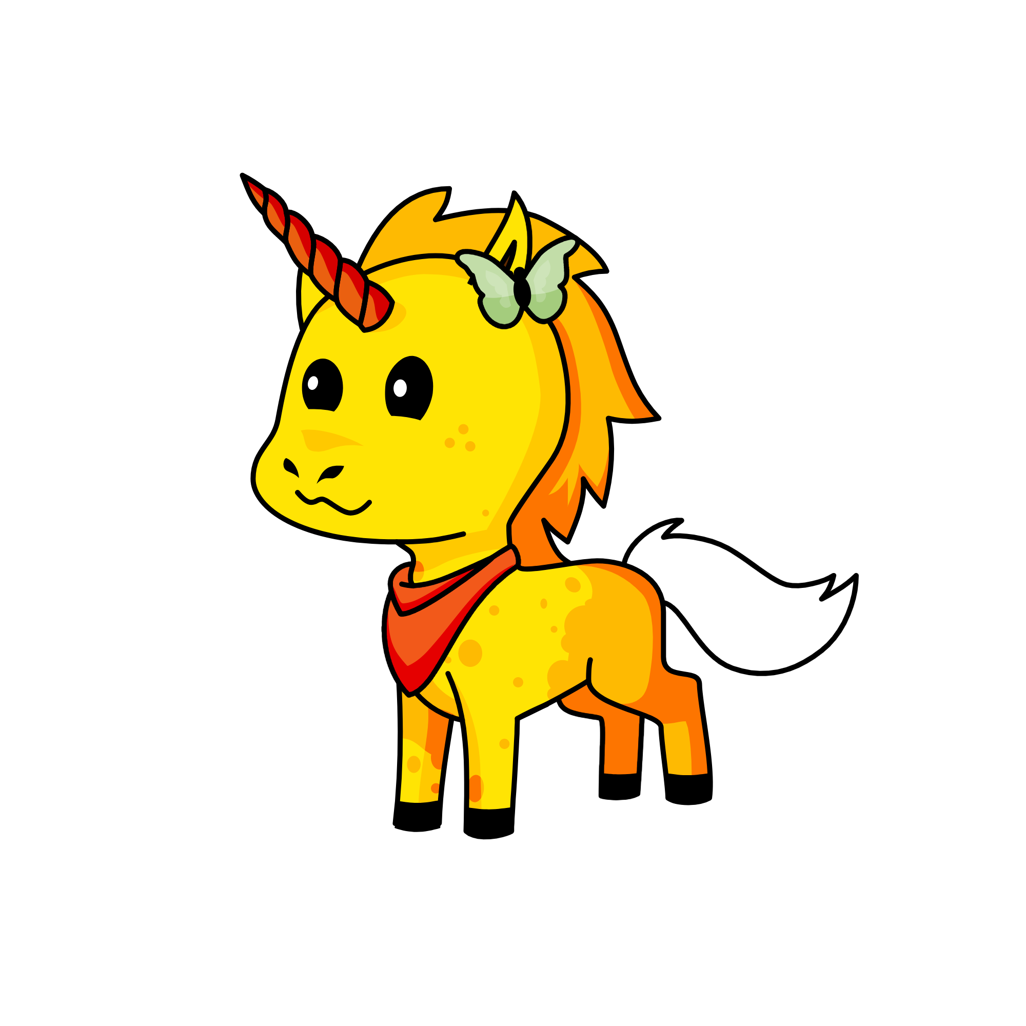 Moon, the unicorn