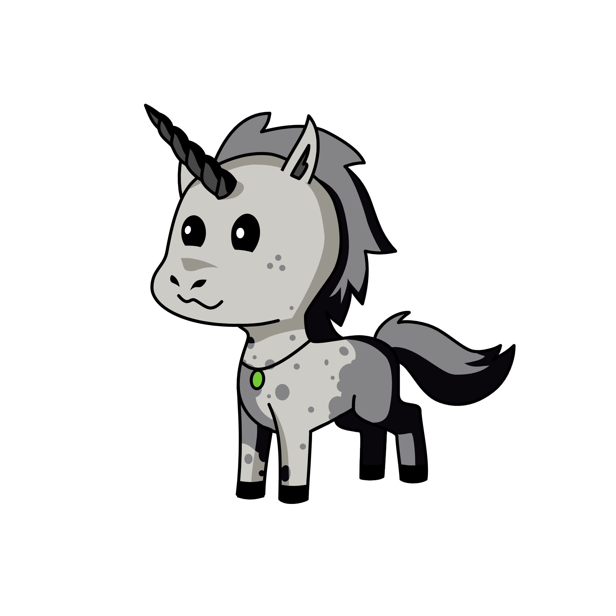 Moon, the unicorn