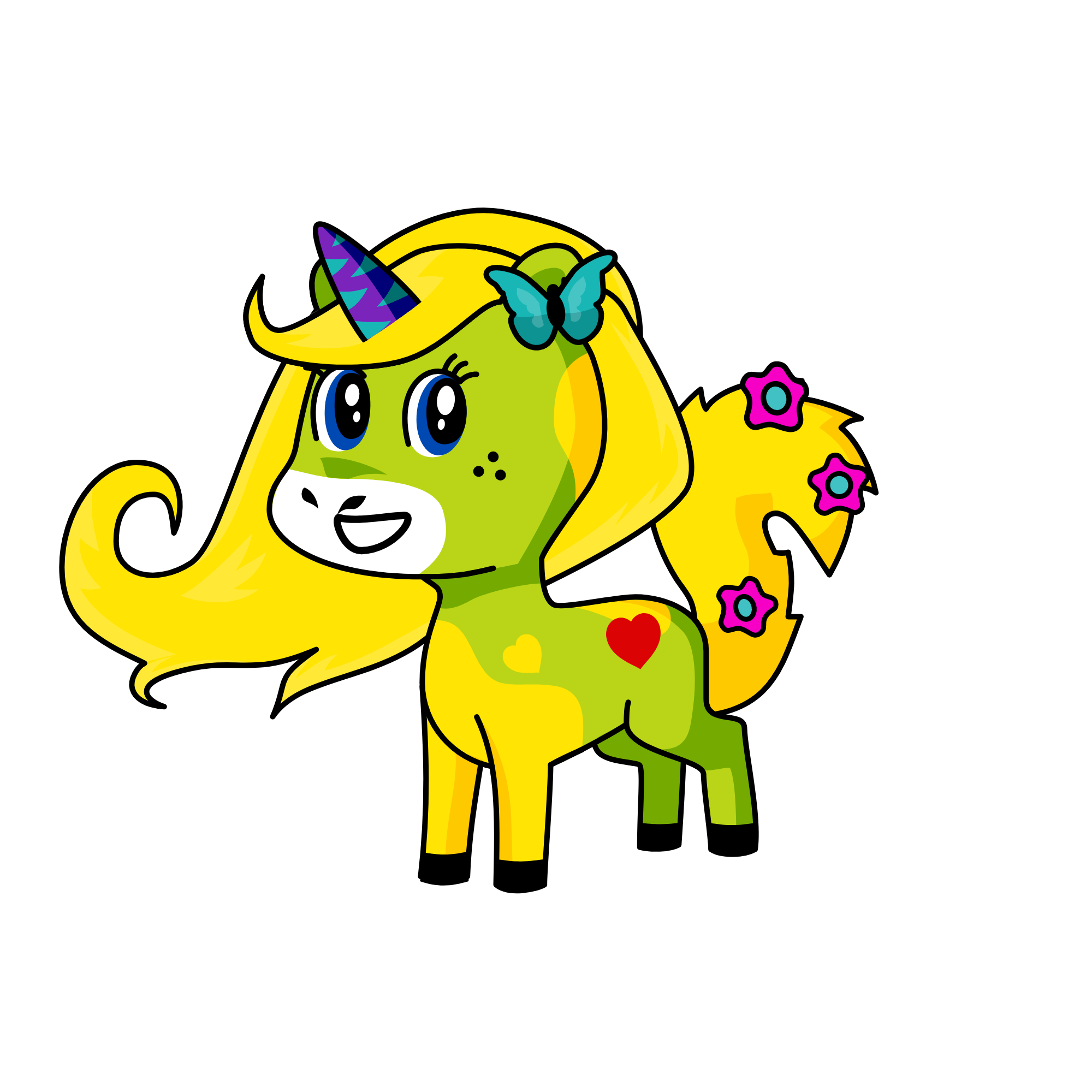 mia, the unicorn