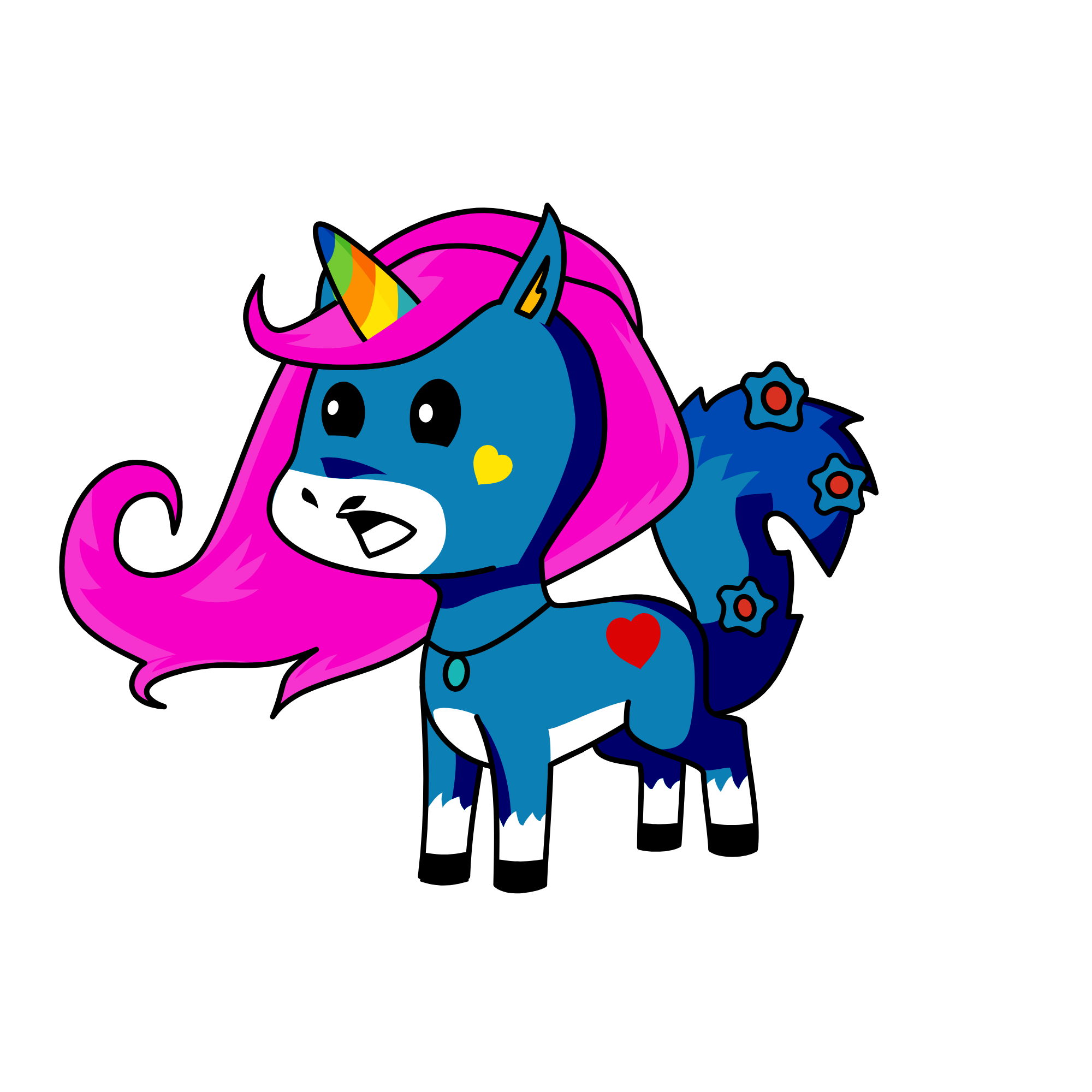 hello, the unicorn