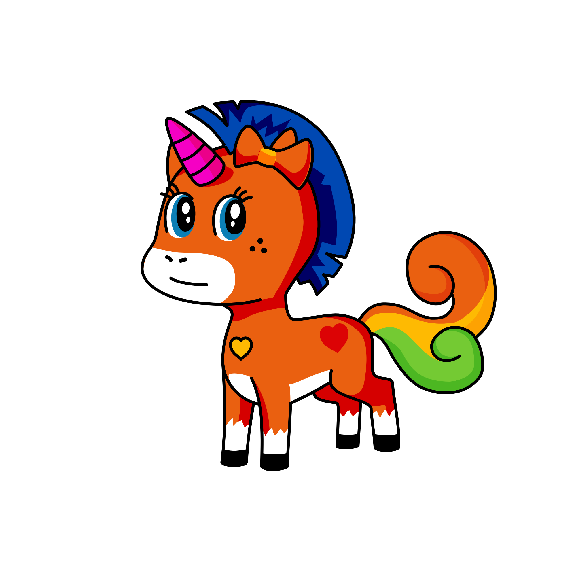 Sunny, the unicorn